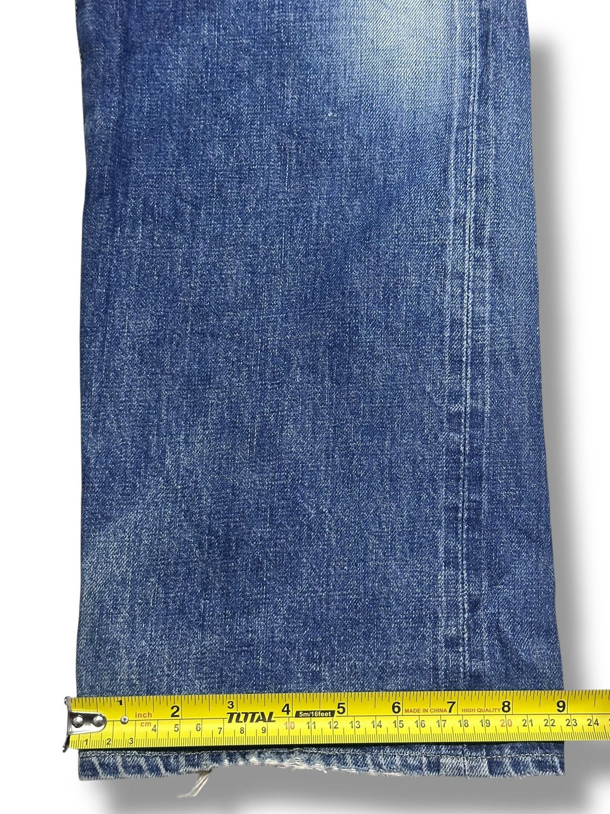 Levi's Levis Vintage Big E BuckleBack Rare Drop Selvedge Faded Size US 32 / EU 48 - 22 Thumbnail