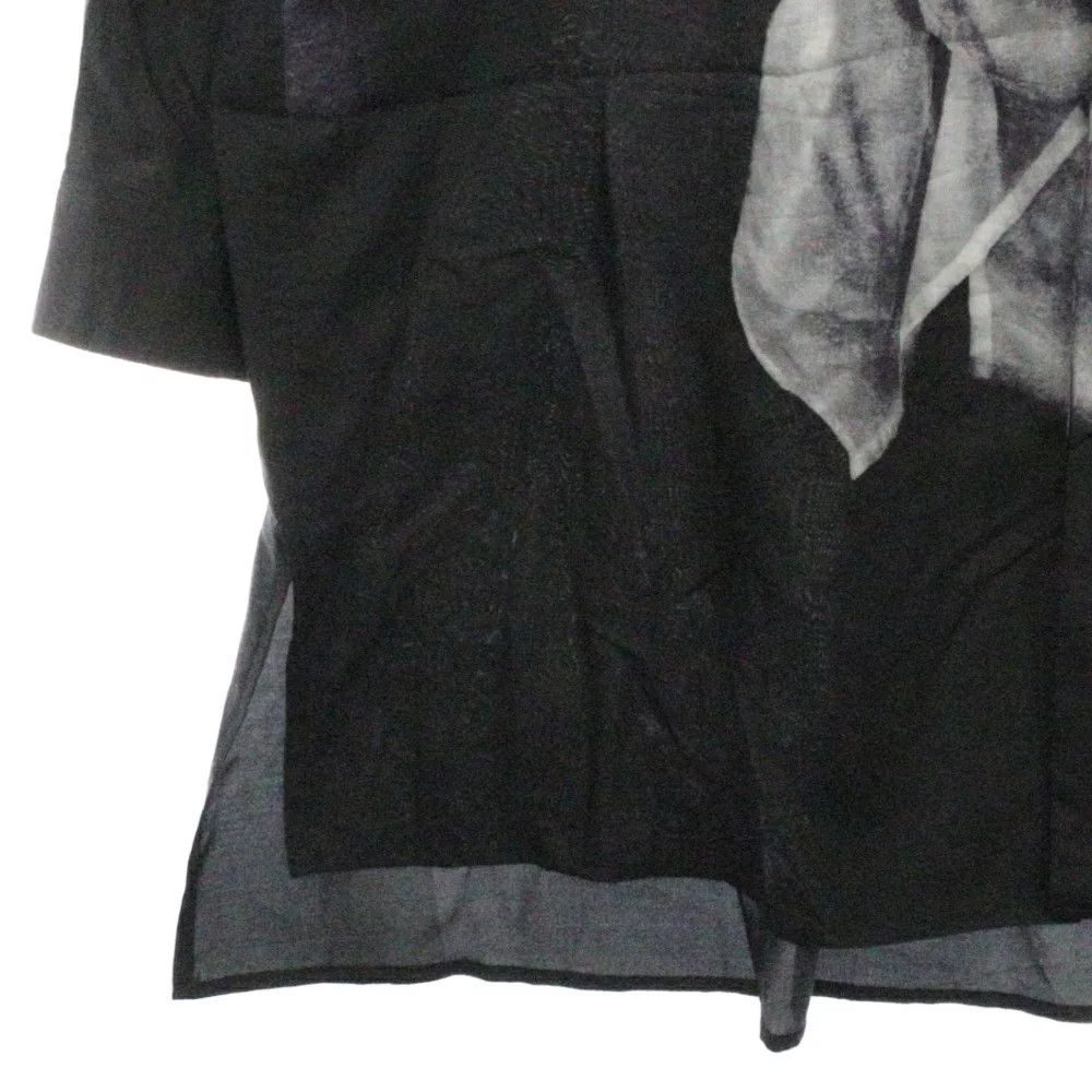 Yohji Yamamoto Yohji Yamamoto POUR HOMME 23SS Fly Front Stand Blouse Size US M / EU 48-50 / 2 - 6 Thumbnail