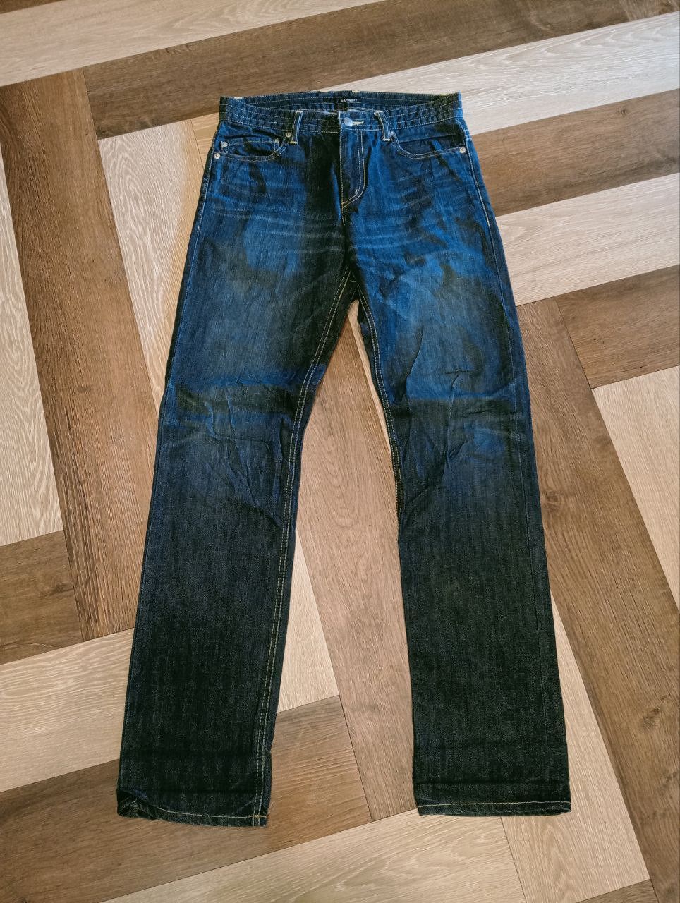 Katharine Hamnett London VINTAGE HAMNETT MODEL DDD INDIGO JEANS Size US 31 - 1 Thumbnail