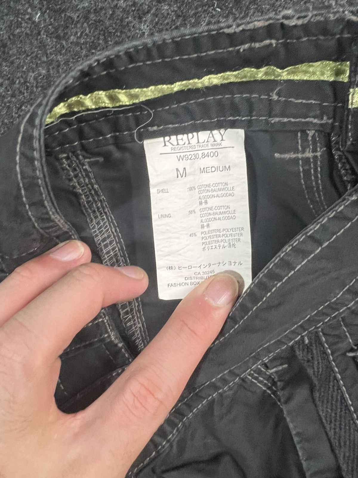 Replay Replay Flare Bondage Pants 3D Pockets LGB If Six Was Nine Size US 30 / EU 46 - 7 Thumbnail