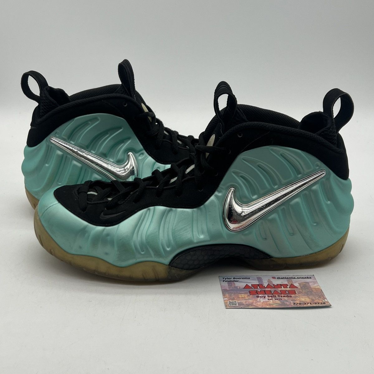 Nike Air Foamposite pro island green Size US 11 / EU 44 - 1 Thumbnail