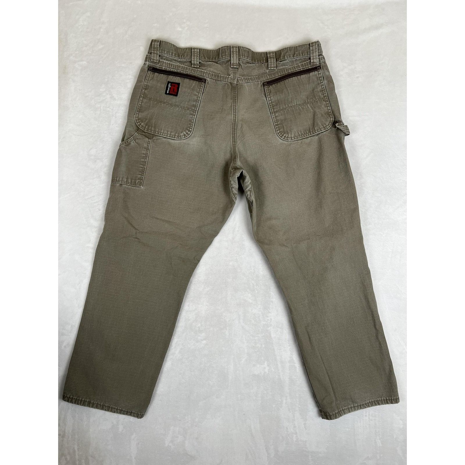 Wrangler Wrangler Riggs Workwear Pants Mens 40x30 Green Carpenter Uti Size US 40 / EU 56 - 8 Thumbnail