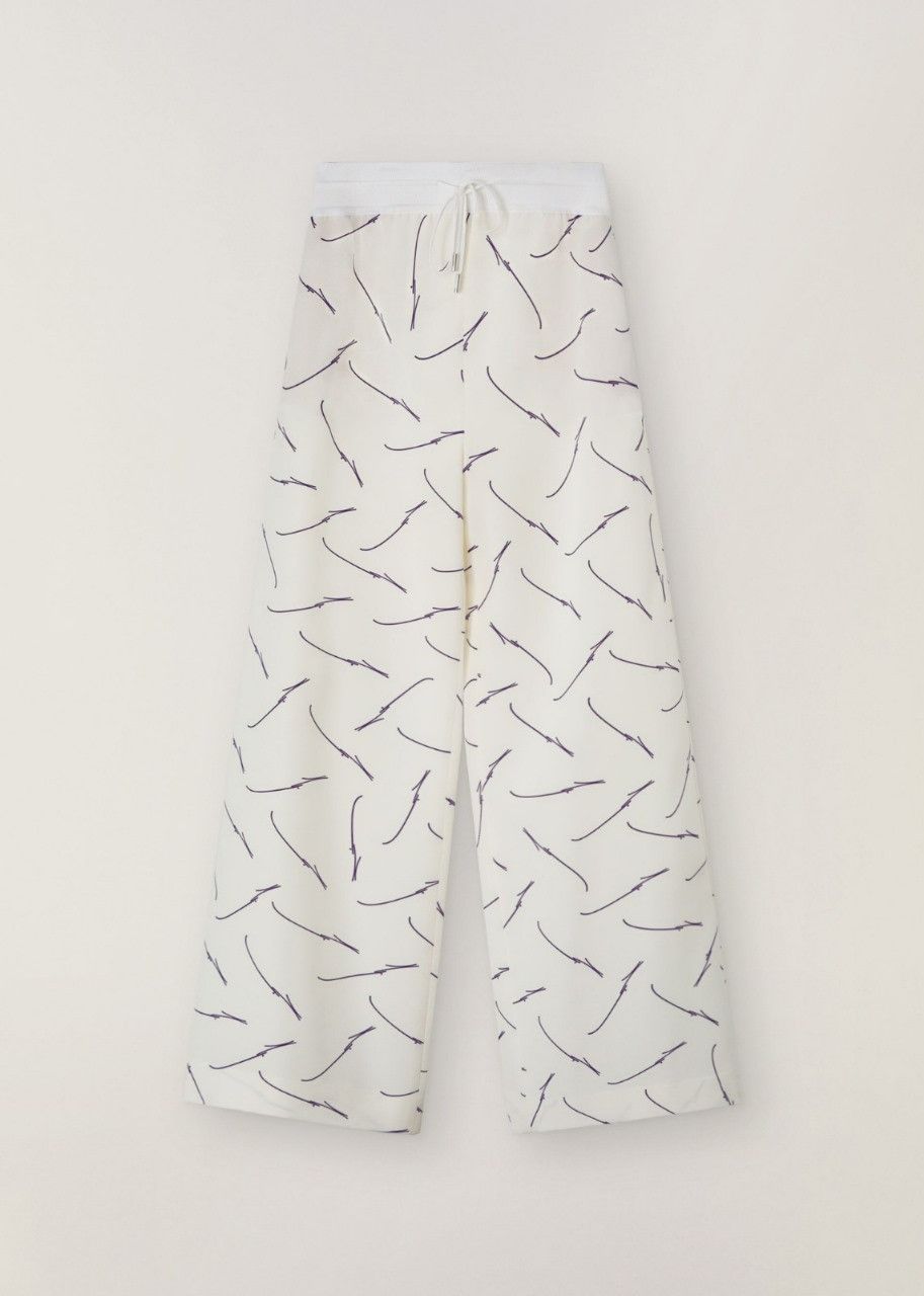 Loro Piana o1srvl11e0424 Trouser in Black & White Size 28" / US 6 / IT 42 - 1 Thumbnail