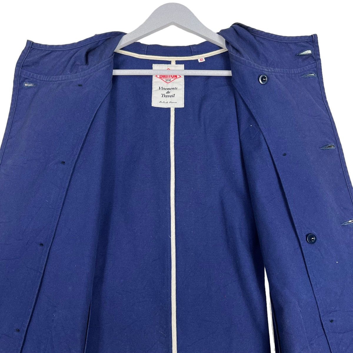 Danton 🔥 DANTON DUCK CANVAS HOODIE LONG JACKET Size US S / EU 44-46 / 1 - 13 Thumbnail
