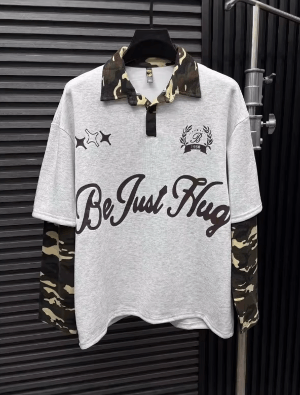 High Street Camouflage Long Sleeve