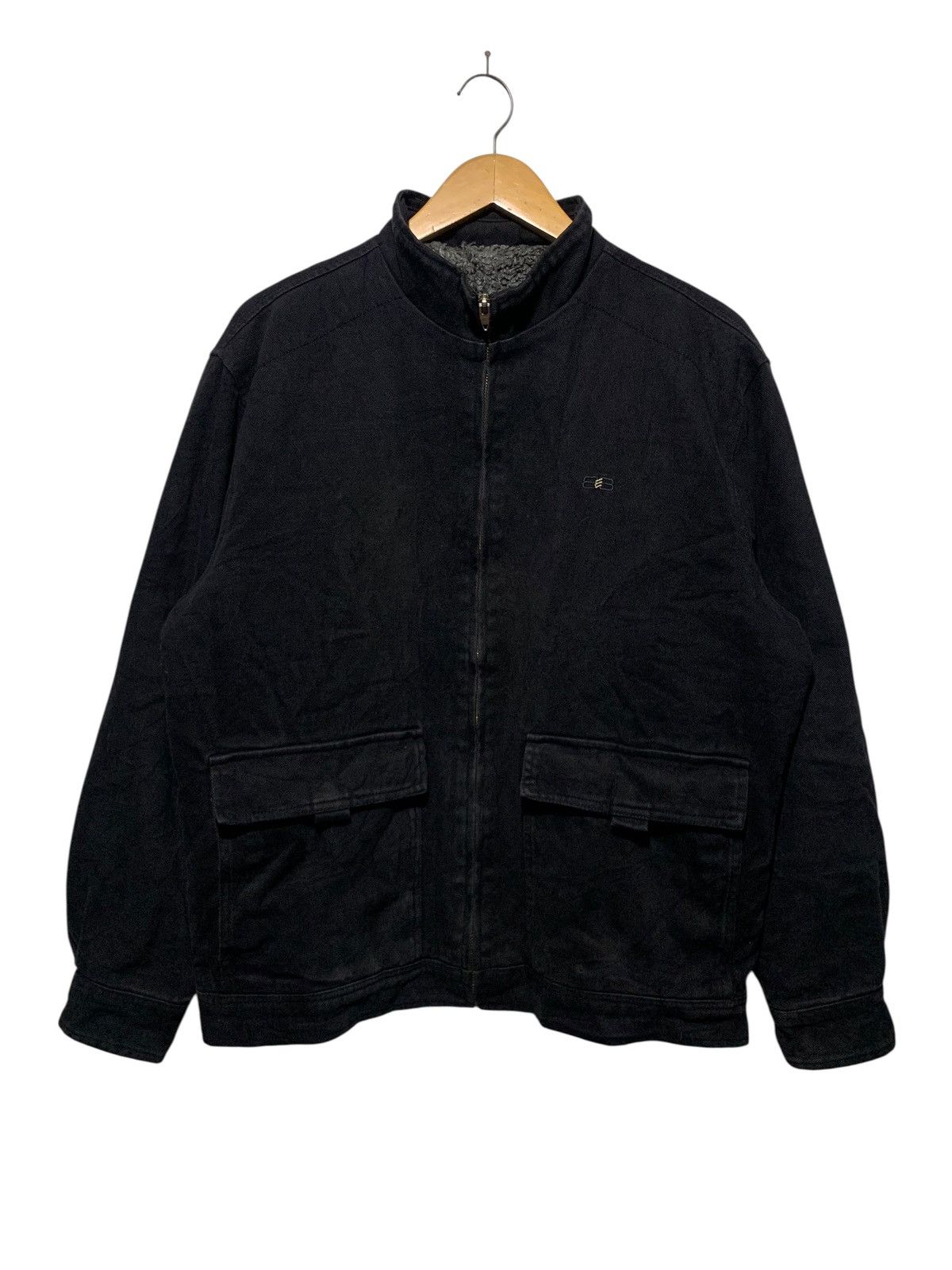 Balenciaga Vintage balenciaga utility sherpa jacket charcoal Size US L / EU 52-54 / 3 - 1 Thumbnail