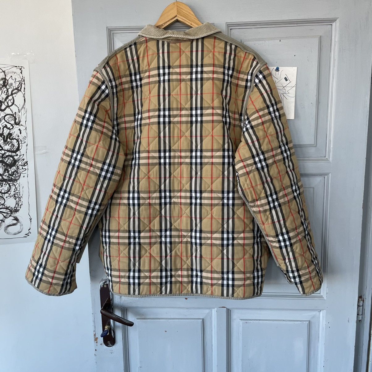 Burberry Vintage Burberrys Quilted Jacket Nova Check C61 Size M / US 6-8 / IT 42-44 - 5 Thumbnail