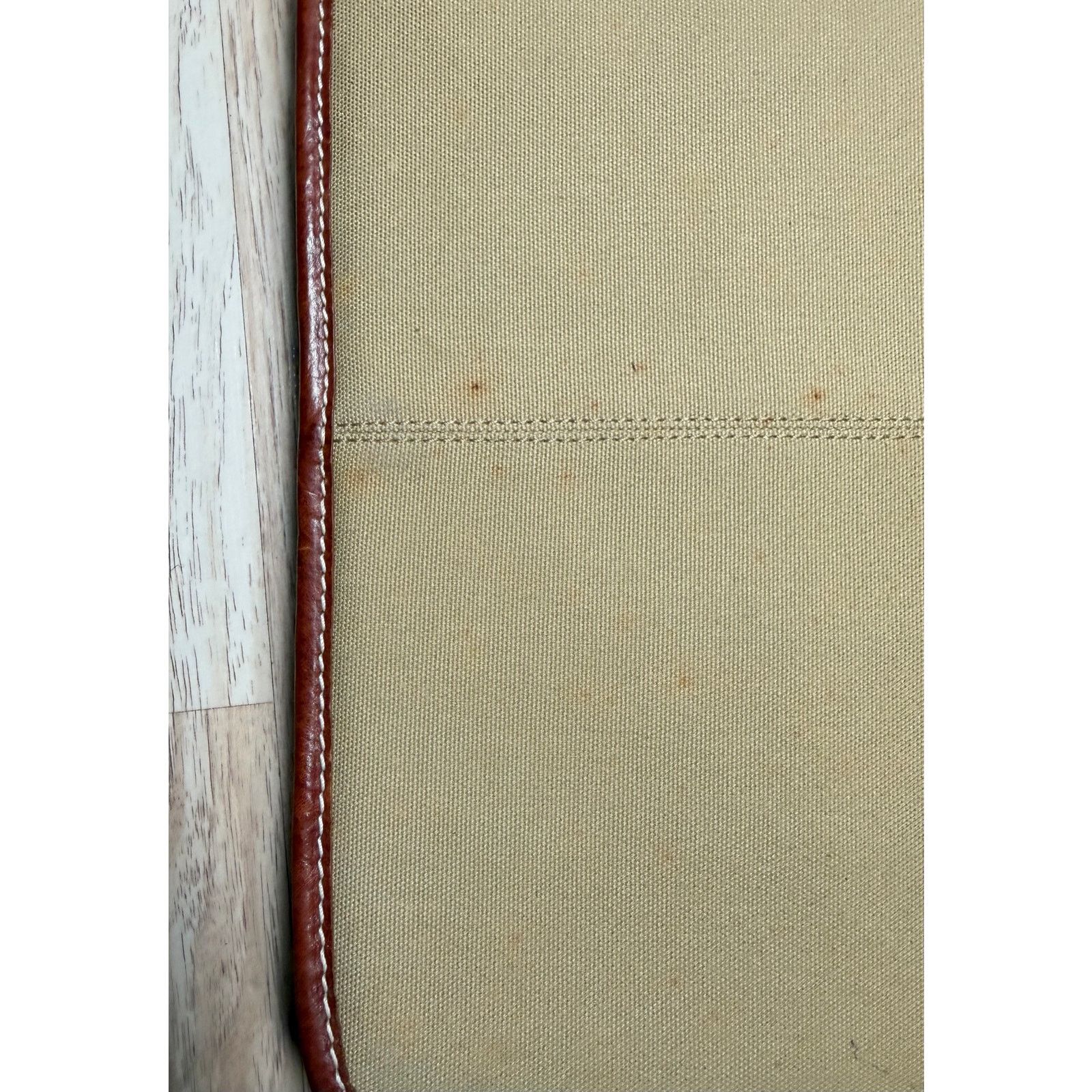 Tommy Bahama Vintage Tommy Bahama Leather/Canvas Portfolio Brief Folder Size ONE SIZE - 6 Thumbnail