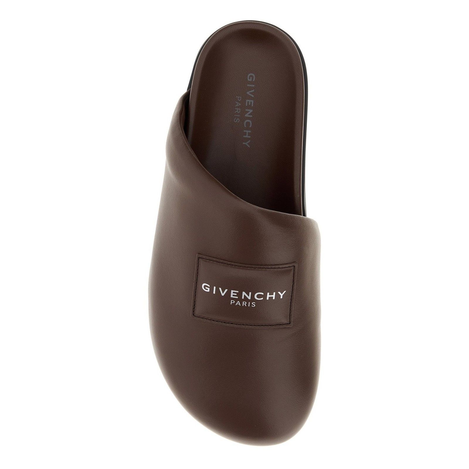 Givenchy GIVENCHY Brown Leather Slippers New & Authentic (Men's size: Size US 7 / EU 40 - 2 Thumbnail