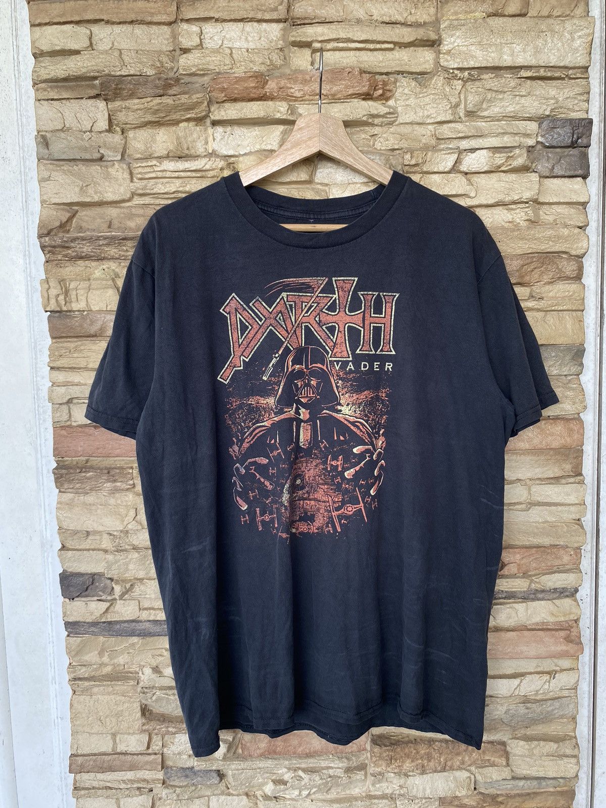Vintage Vintage Darth Vader Star Wars Tees Faded Size US L / EU 52-54 / 3 - 1 Thumbnail