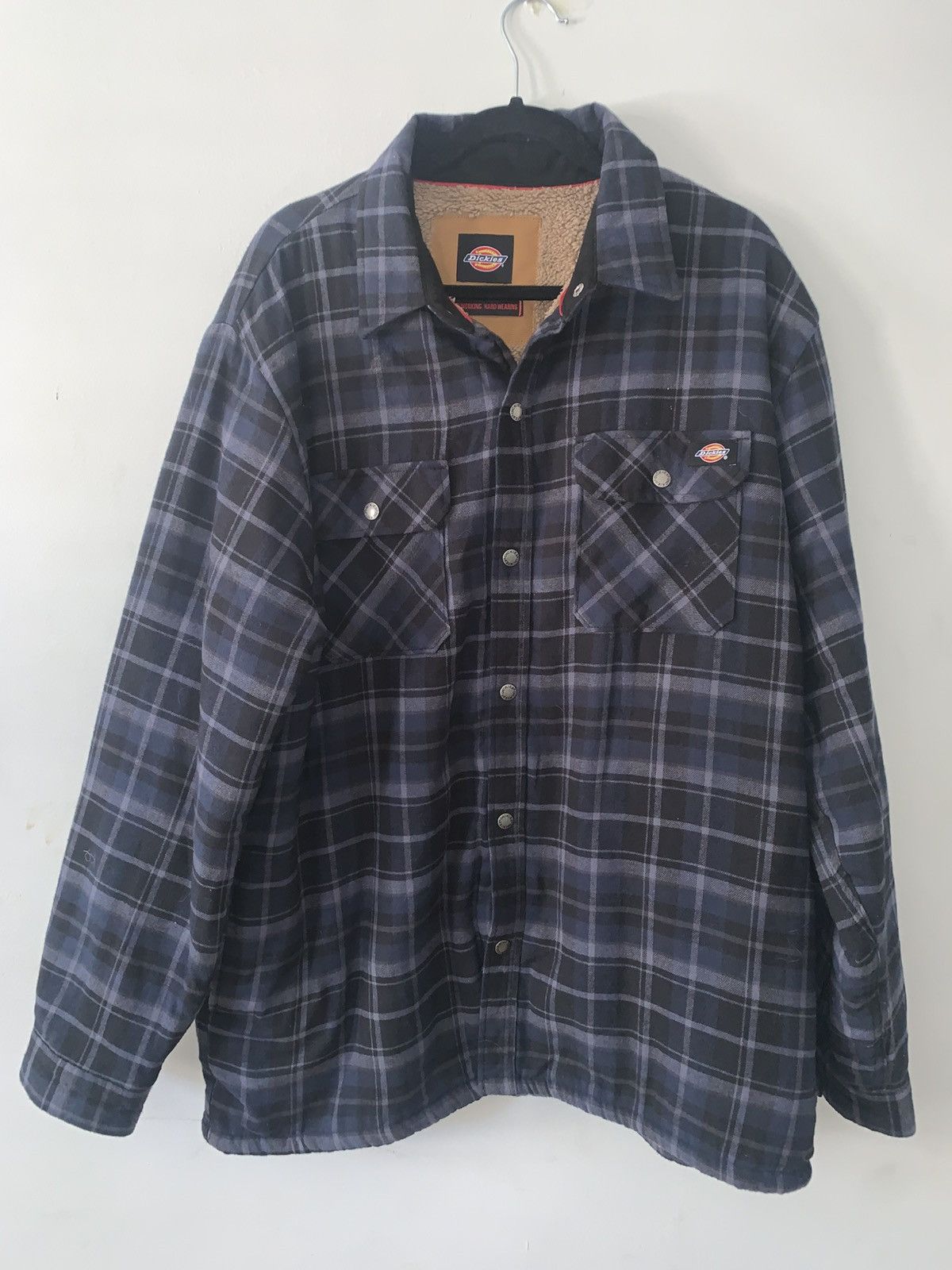 Dickies Blue Flanel Size US XL / EU 56 / 4 - 5 Thumbnail