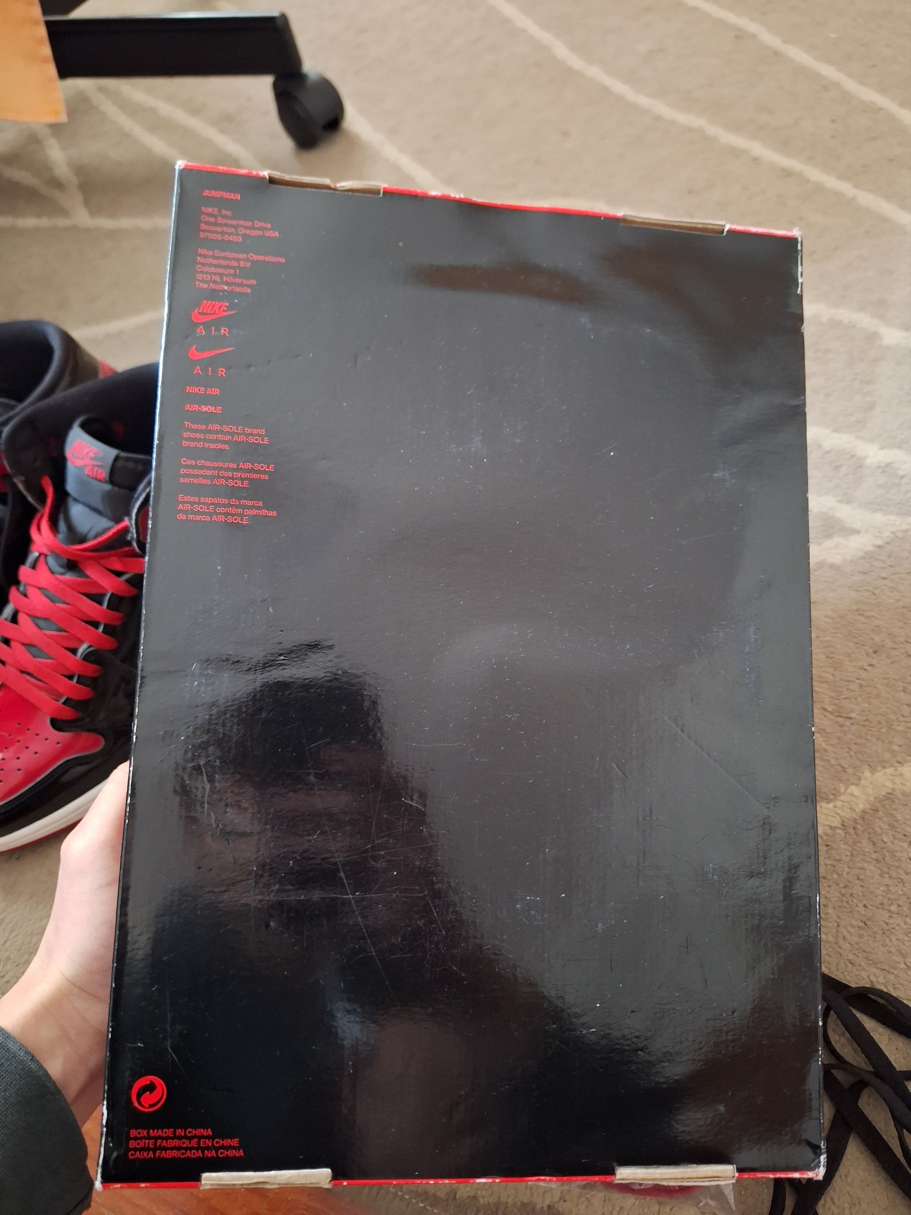 Jordan Brand Air Jordan 1 High Patent Bred Size US 11 / EU 44 - 4 Thumbnail