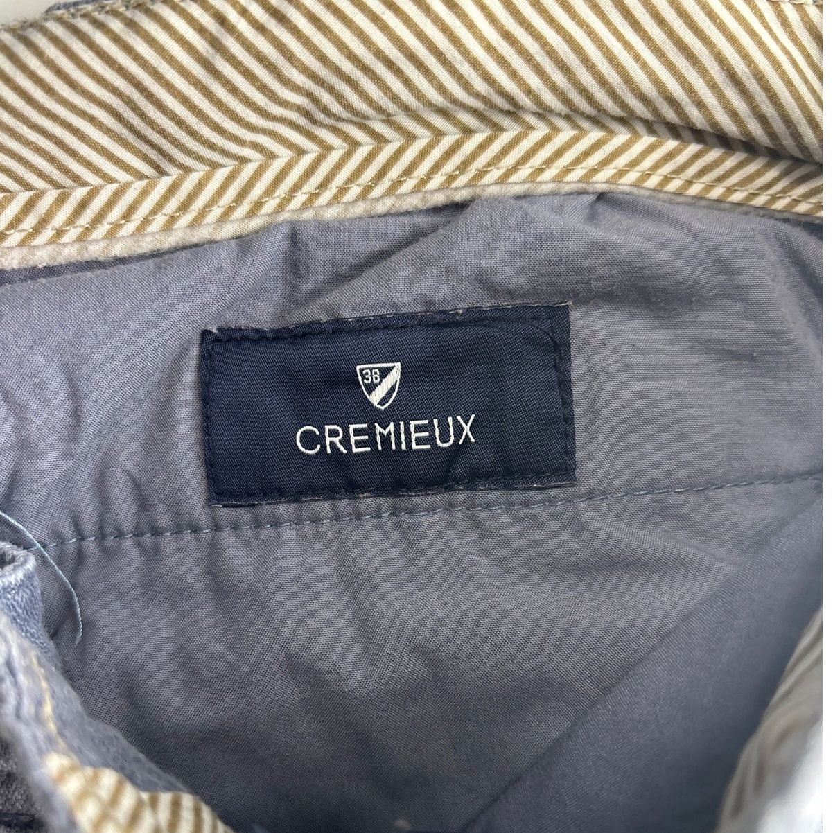 Cremieux Cremieux Men's 100% Linen Blue Casual shorts Size US 35 - 4 Thumbnail