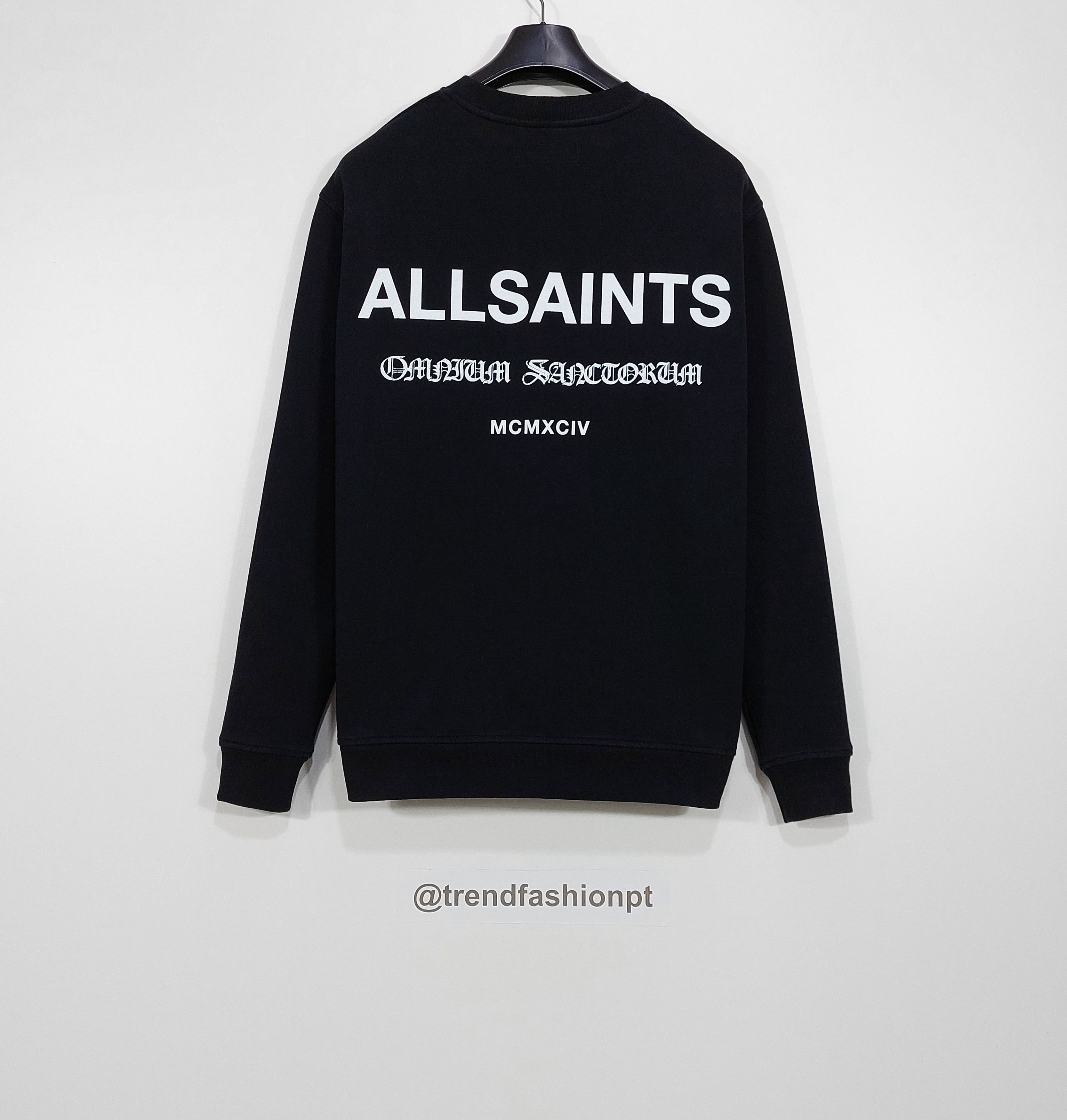 Allsaints sanctum crew sweatshirt - black M Size US M / EU 48-50 / 2 - 1 Thumbnail