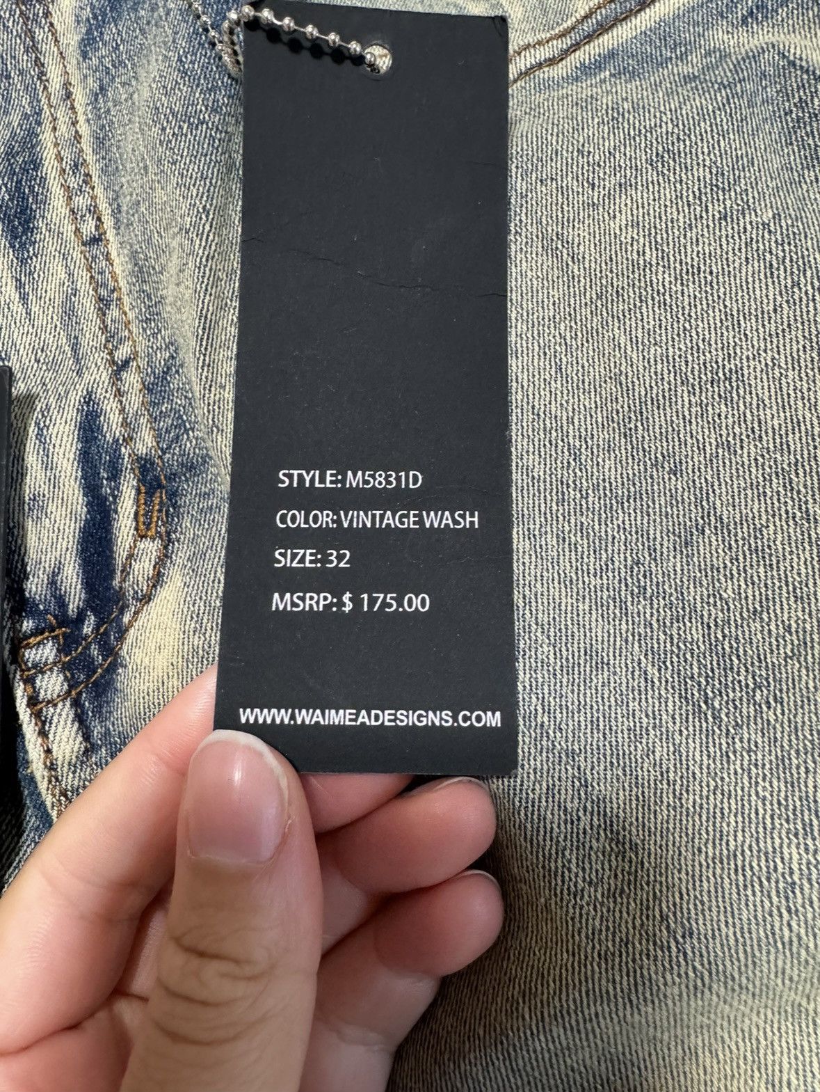 Other stacked fit skinny jeans Size US 32 / EU 48 - 2 Thumbnail