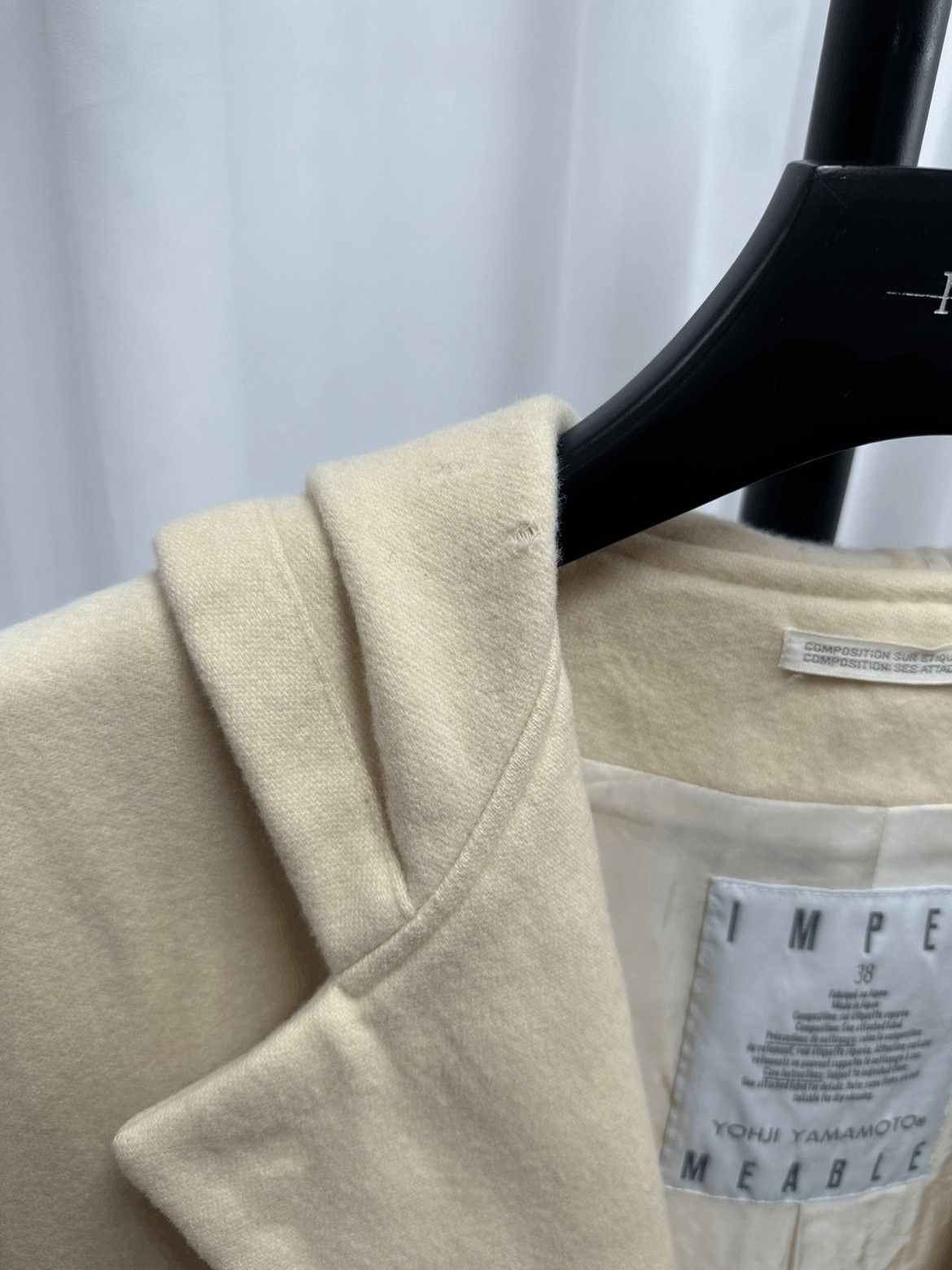 Yohji Yamamoto Sz 38 Yohji Yamamoto Impermeable 80s Coat-2505 Size US M / EU 48-50 / 2 - 7 Thumbnail