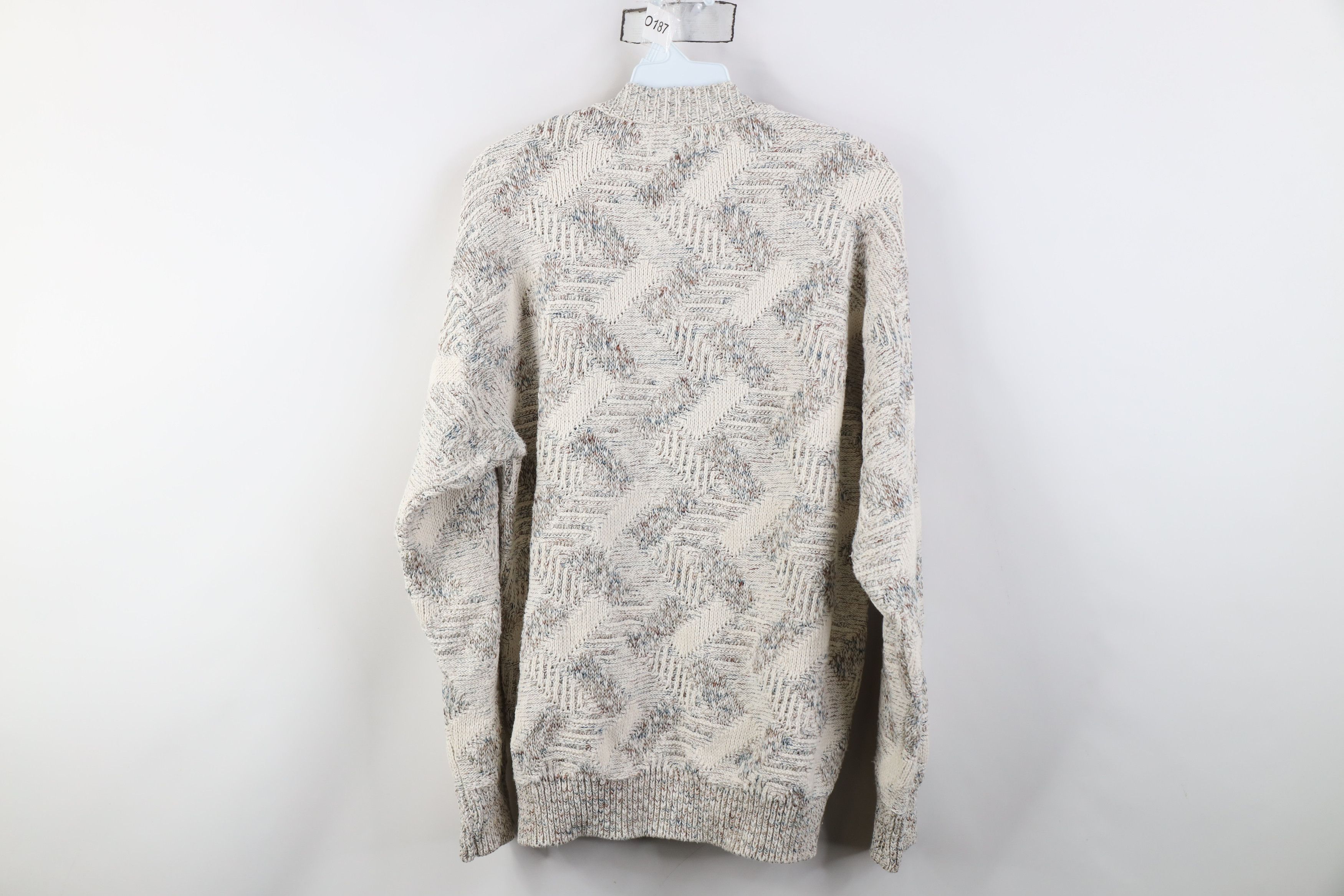 Vintage Vintage 90s Streetwear Knit Cardigan Sweater Cotton USA Size US M / EU 48-50 / 2 - 8 Thumbnail