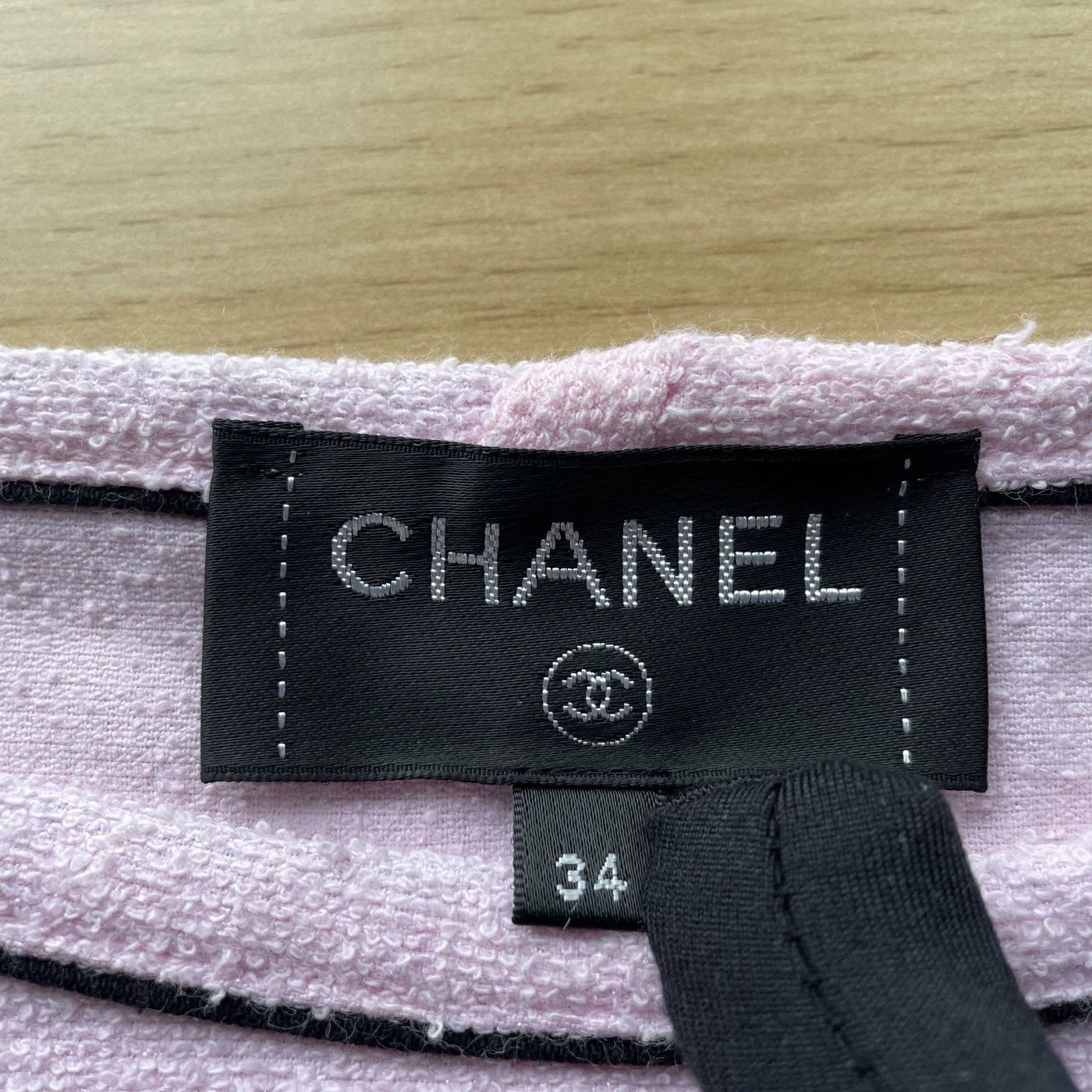 Chanel Chanel Cruise Women's Pink Short Sleeve T-Shirt 34 Size XS / US 0-2 / IT 36-38 - 5 Thumbnail
