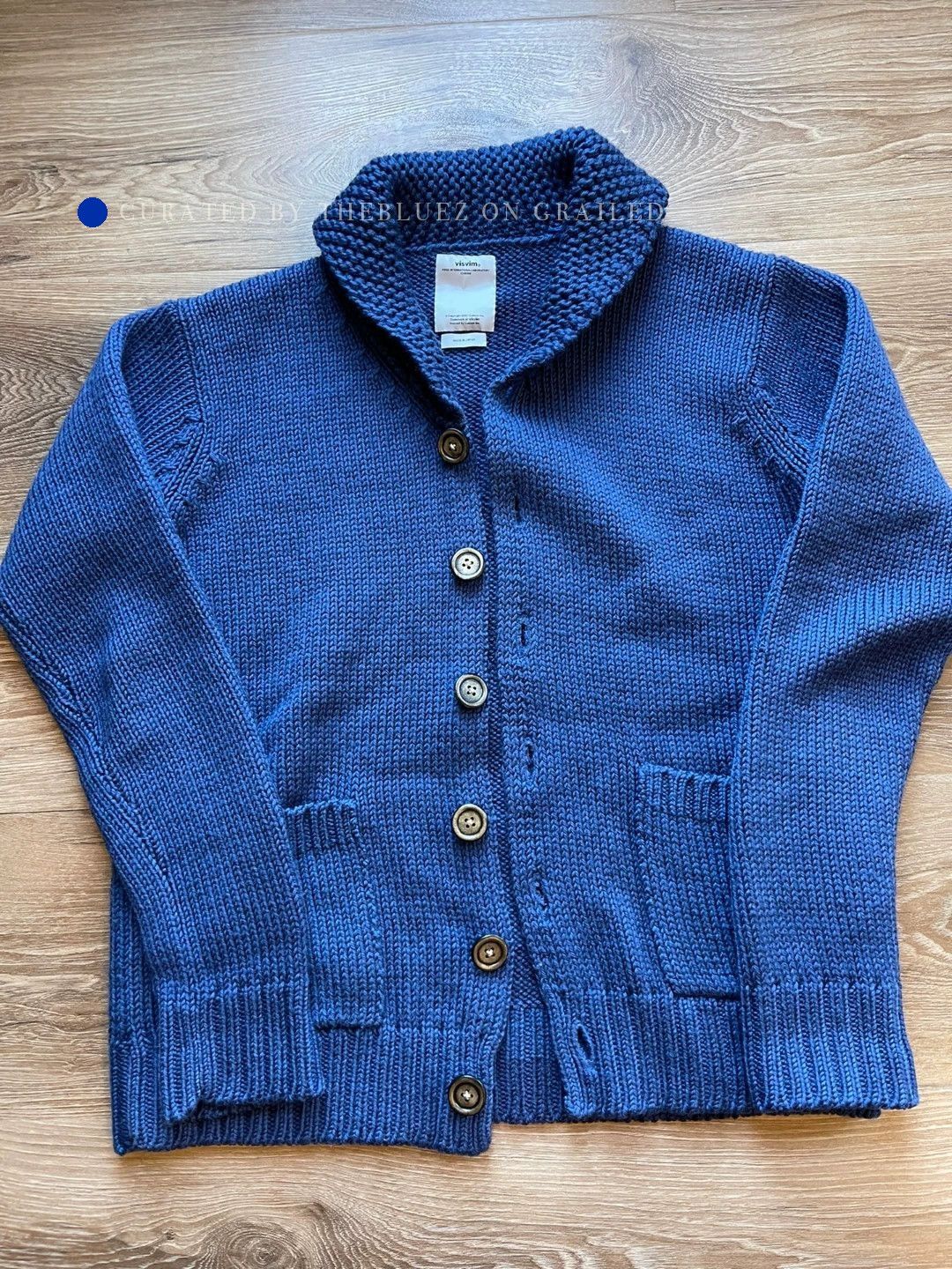 Visvim Vintage Indigo Flag Anti-War Jacket Size US M / EU 48-50 / 2 - 1 Thumbnail
