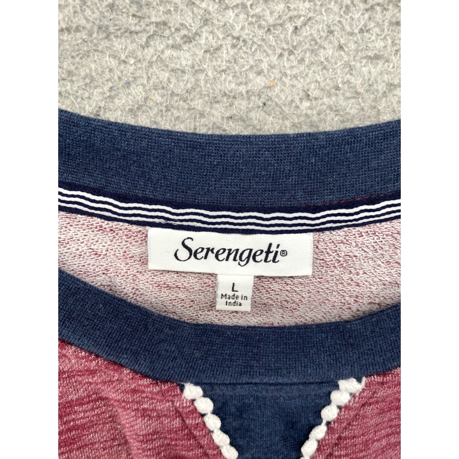 Vintage Womens Serengeti Pullover Crewneck Sweatshirt in Size Large Size L / US 10 / IT 46 - 3 Thumbnail