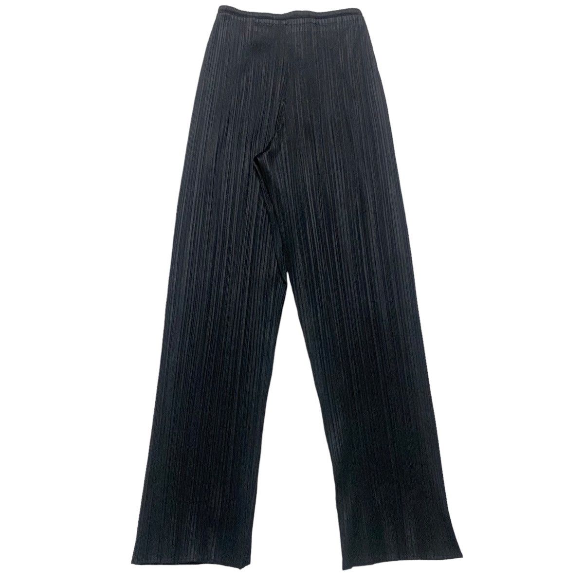 Pleats Please Issey Miyake Vintage Pleats Please Black Pants Straight Leg Size US 30 / EU 46 - 3 Thumbnail