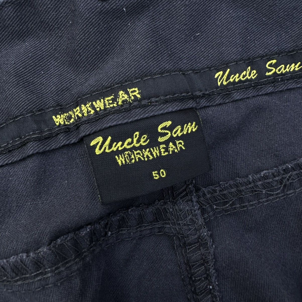 The Workers Club Uncle Sam Double Knee Work Wear Pants Size 33 Y2K 00s USA Size US 33 - 8 Thumbnail