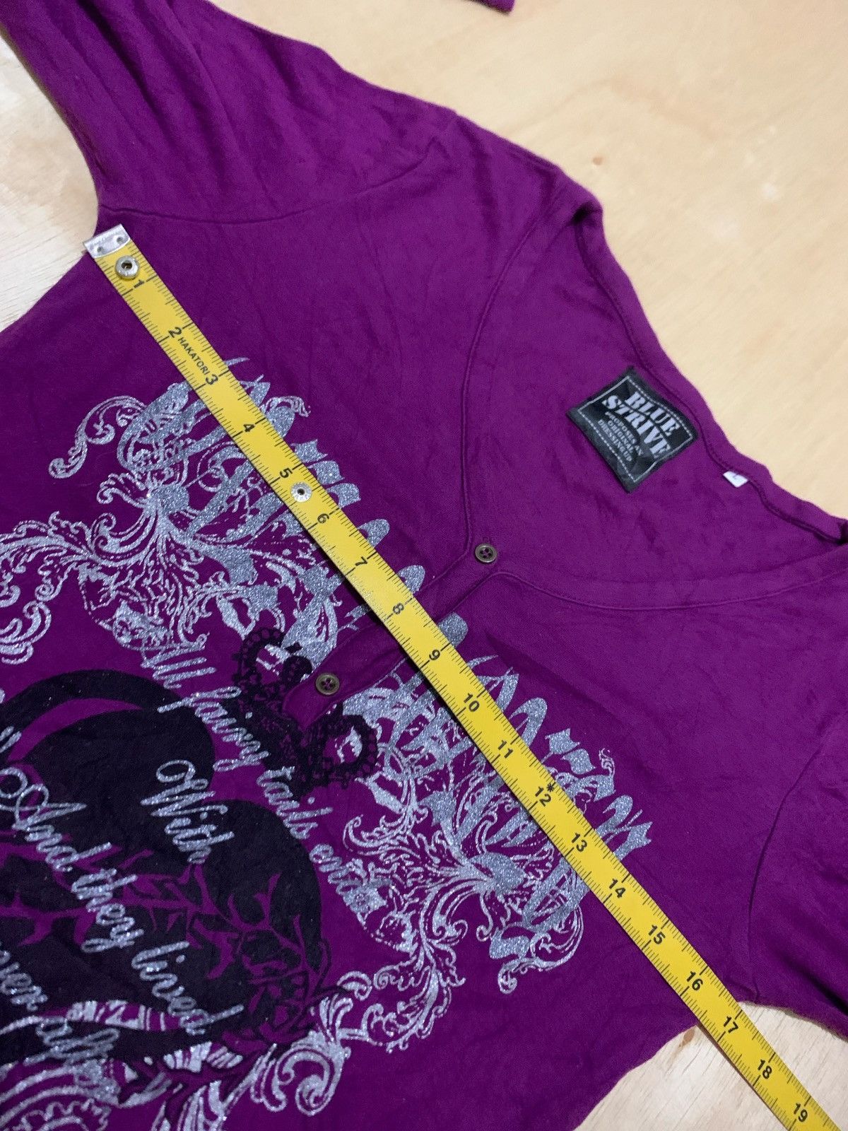 Vintage Y2k Blue Strive Ifsixwasnine Punk style Longslevee Size L / US 10 / IT 46 - 11 Thumbnail