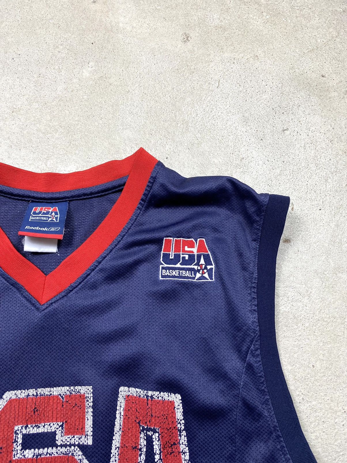NBA × Reebok × Vintage Vintage 2000’s Reebok Allen Iverson USA Basketball Jersey Size US M / EU 48-50 / 2 - 6 Thumbnail