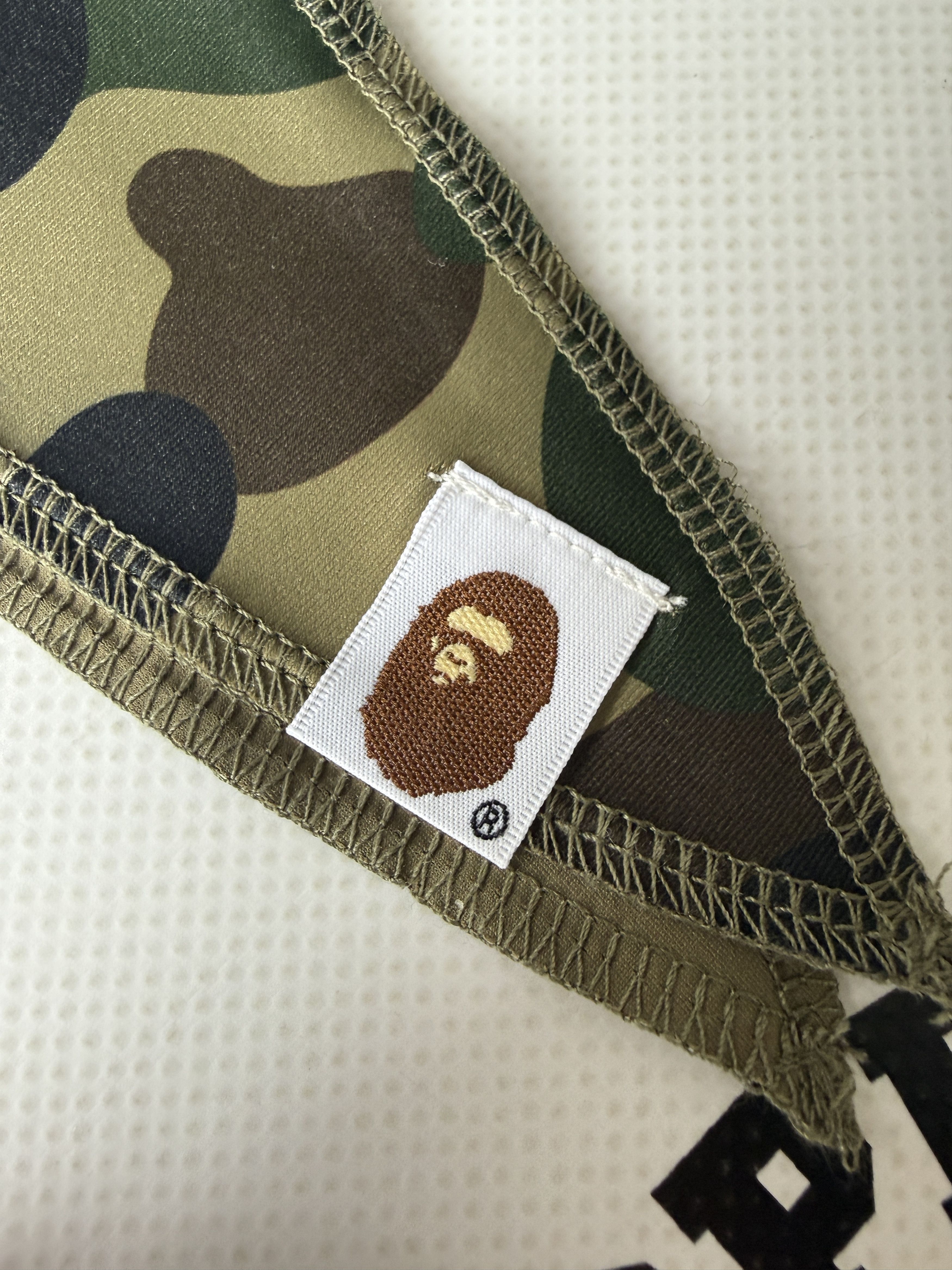 Bape BAPE 1ST CAMO DU-RAG Size ONE SIZE - 10 Thumbnail