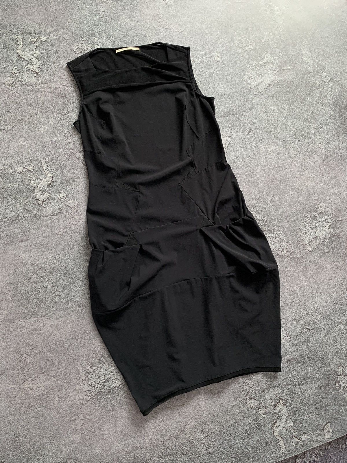 Japanese Brand × Marithe + Francois Girbaud Marithe+Francois Girbaud AvantGarde Black Long Dress L size Size L / US 10 / IT 46 - 3 Thumbnail