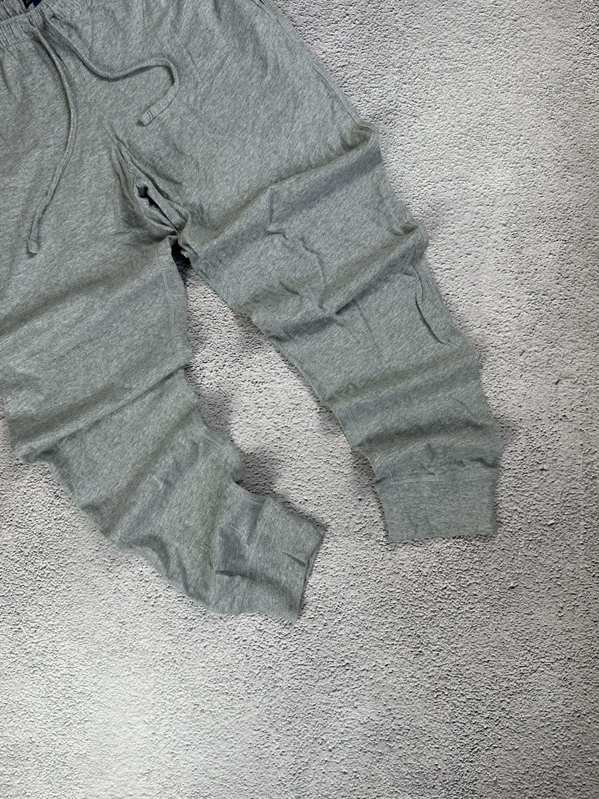 Polo Ralph Lauren × Vintage Polo Ralph Lauren Grey Sweatpants Logo Joggers Y2K Size US 36 / EU 52 - 6 Thumbnail