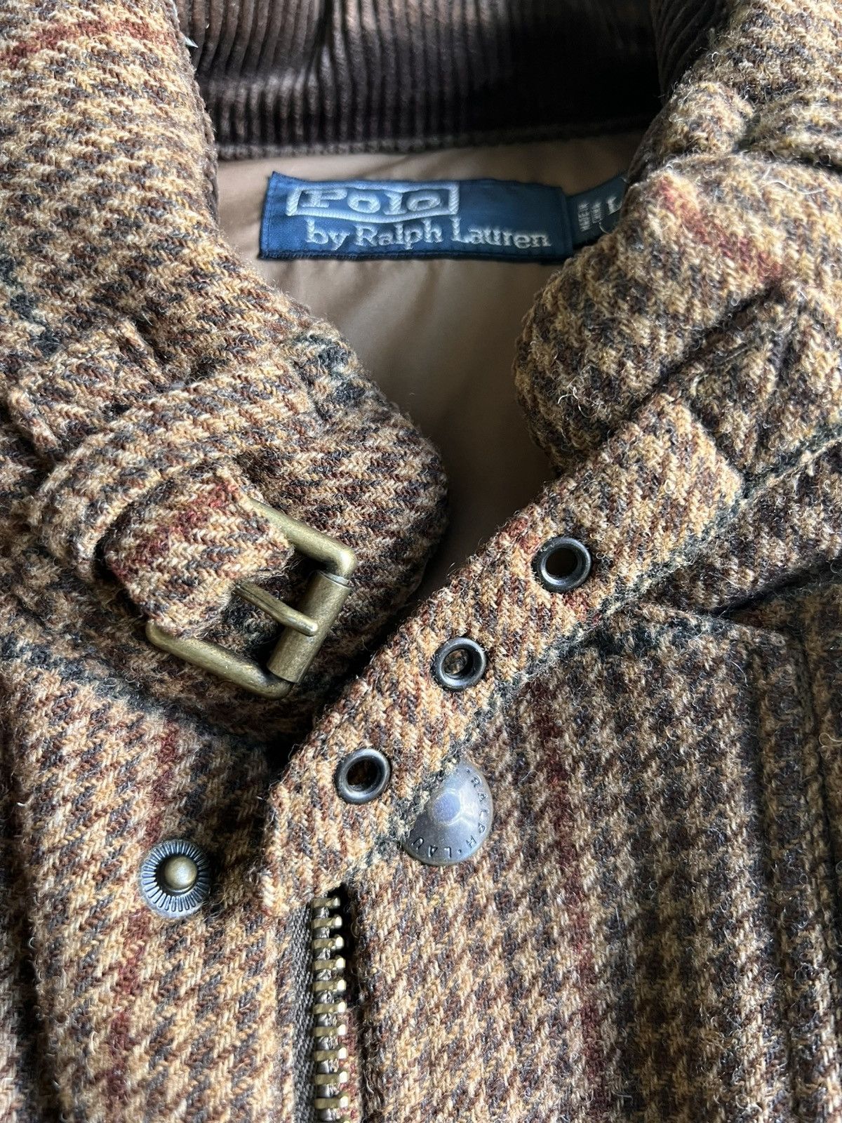Polo Ralph Lauren Polo Ralph Lauren plaid wool down vest Size US L / EU 52-54 / 3 - 3 Thumbnail