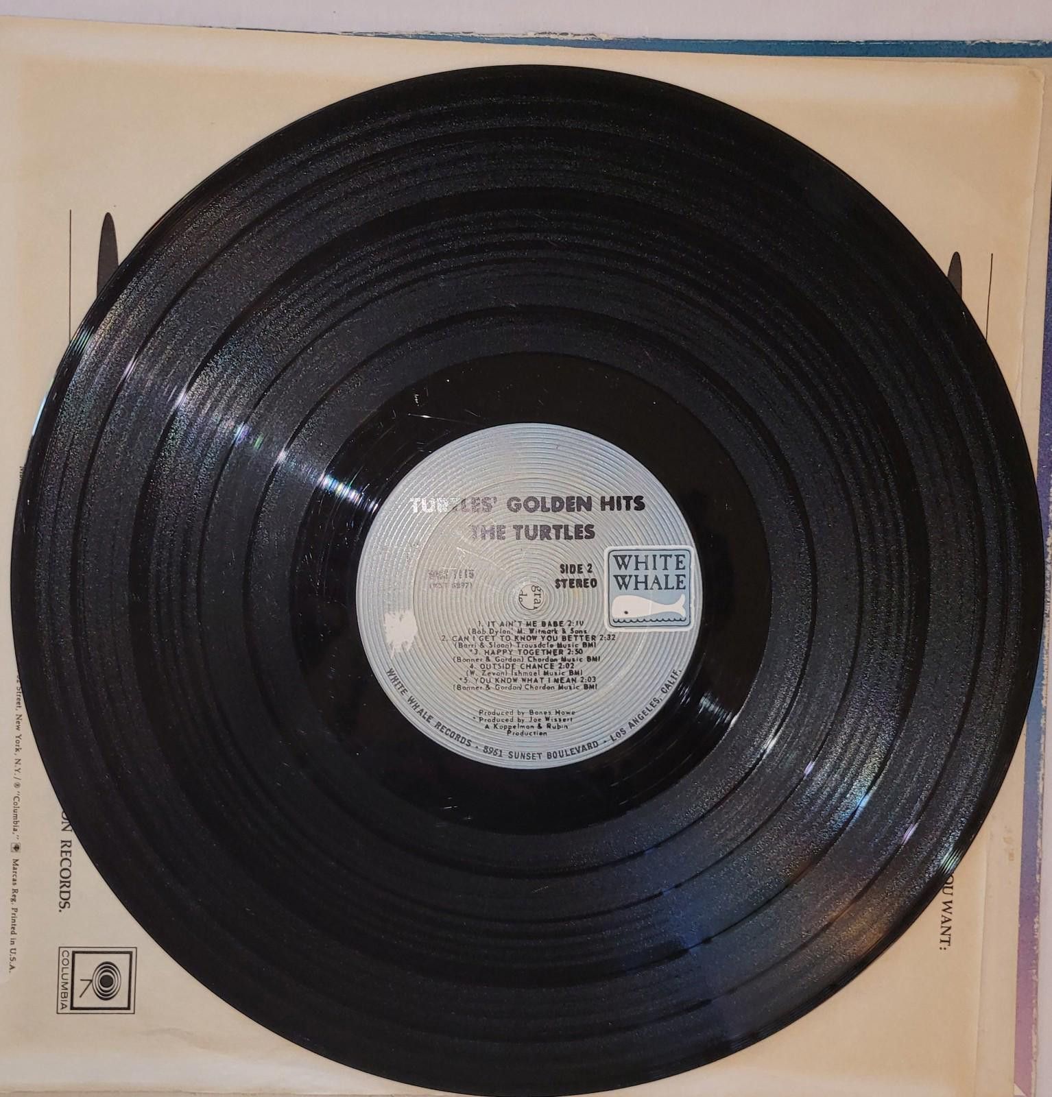 Designer The Turtles - Golden Hits 1967 Stereo Orig. Vinyl LP VG/G+ Size ONE SIZE - 4 Thumbnail