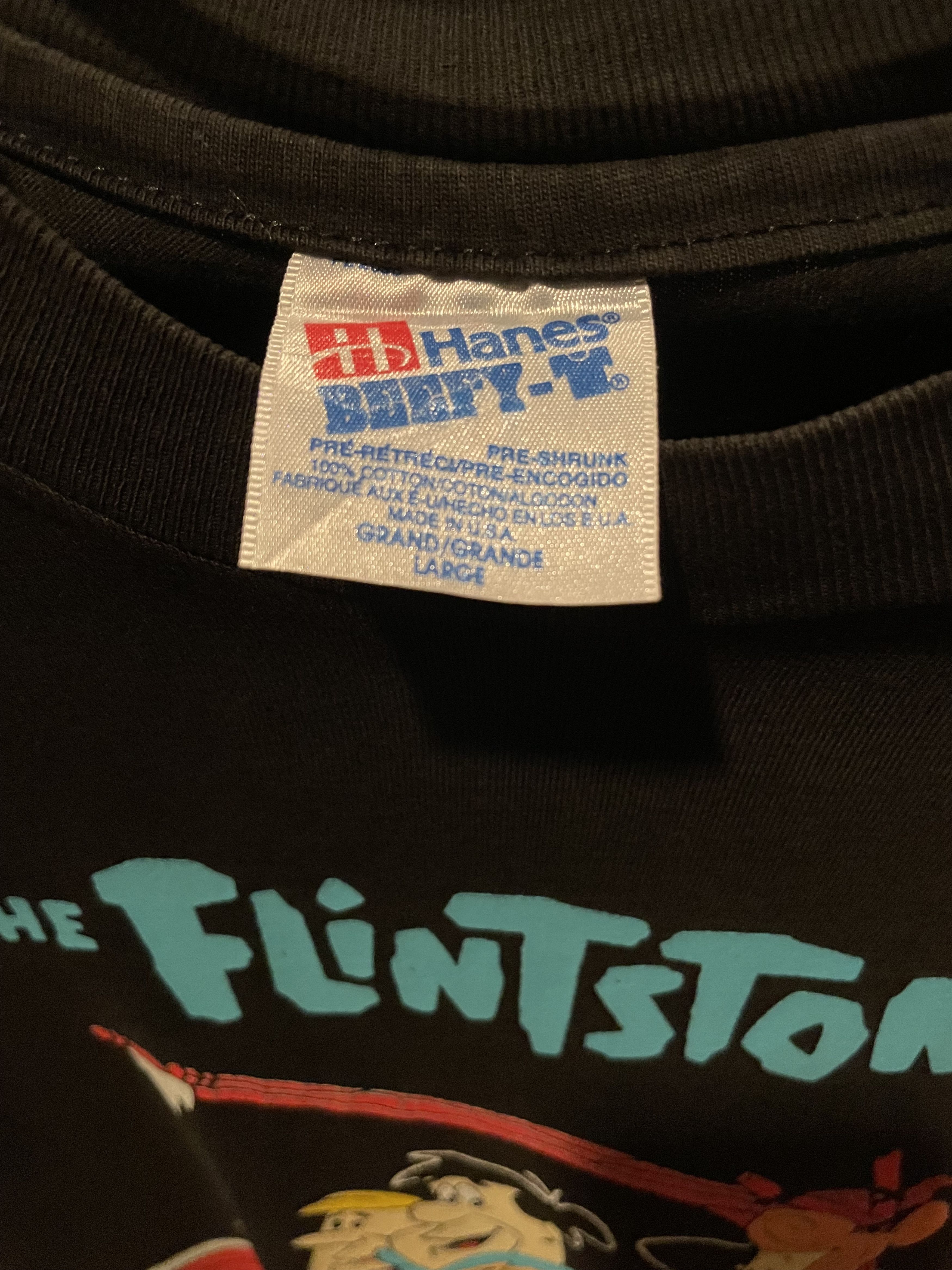 Vintage The Flint Stones 90's T Shirt Size US M / EU 48-50 / 2 - 4 Thumbnail
