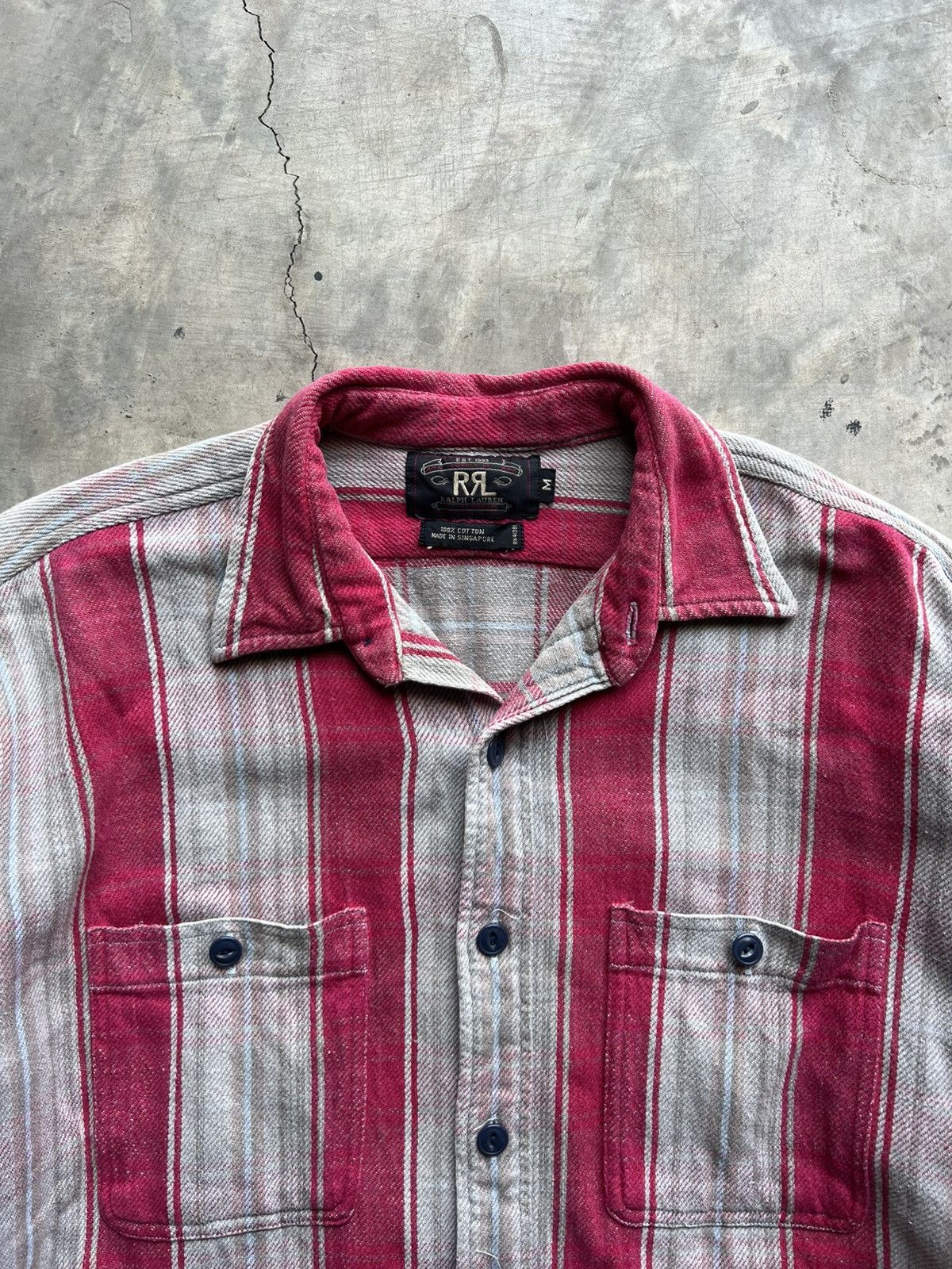 RRL Ralph Lauren Vintage DOUBLE RRL FLANNEL Size US M / EU 48-50 / 2 - 8 Thumbnail
