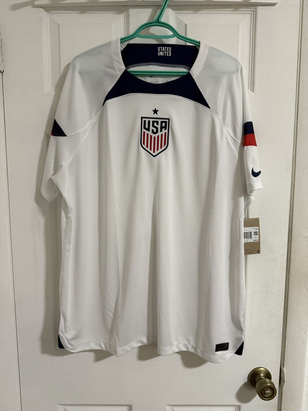 Nike Nike USA soccer error star jersey Size US XXL / EU 58 / 5 - 1 Thumbnail