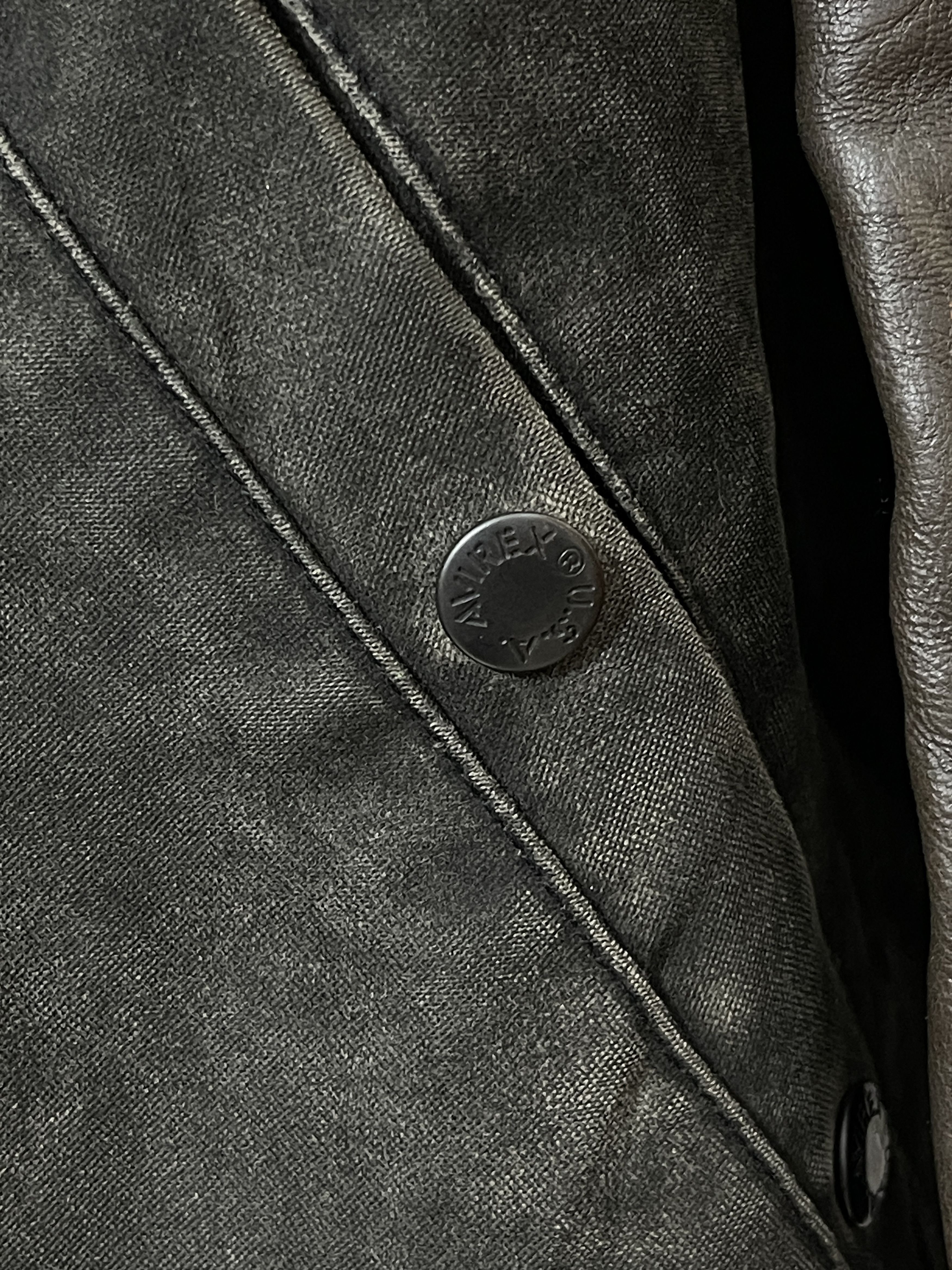 Avirex Vintage Avirex N2B Fur Waxed Military Jacket Size US L / EU 52-54 / 3 - 8 Thumbnail