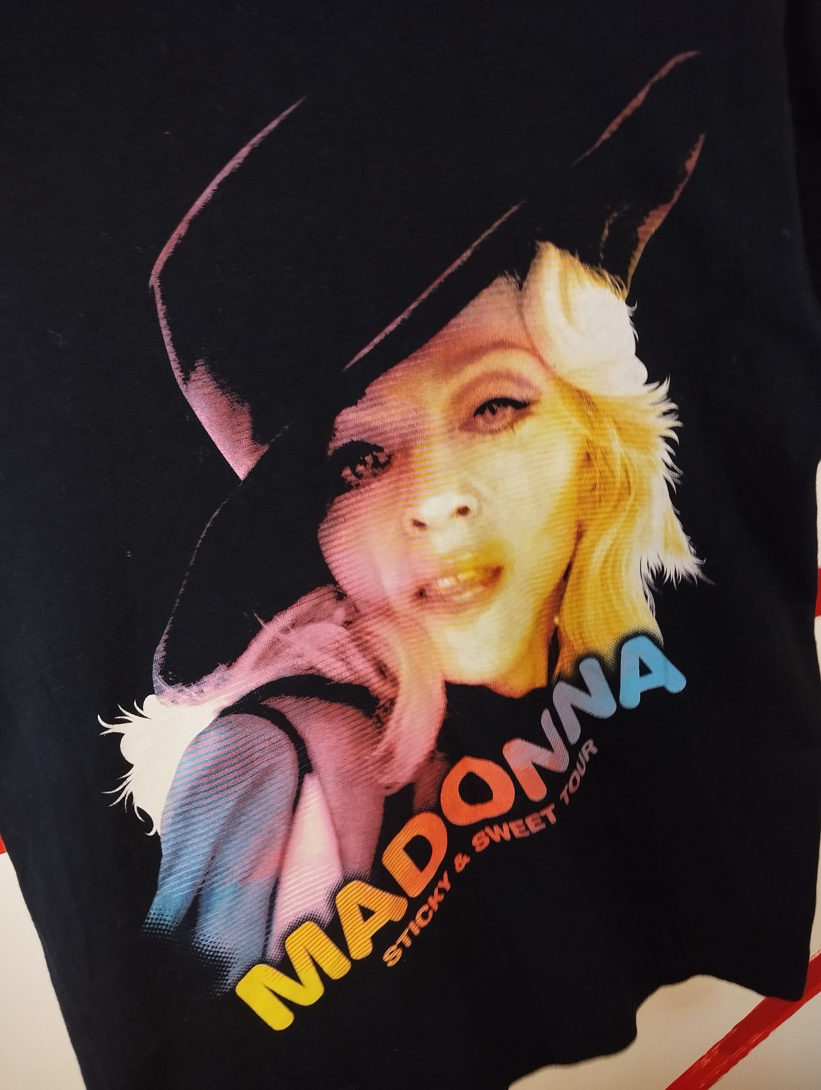 Vintage Madonna 2009 Sticky&Sweet Tour t-shirt size s Size US S / EU 44-46 / 1 - 3 Thumbnail