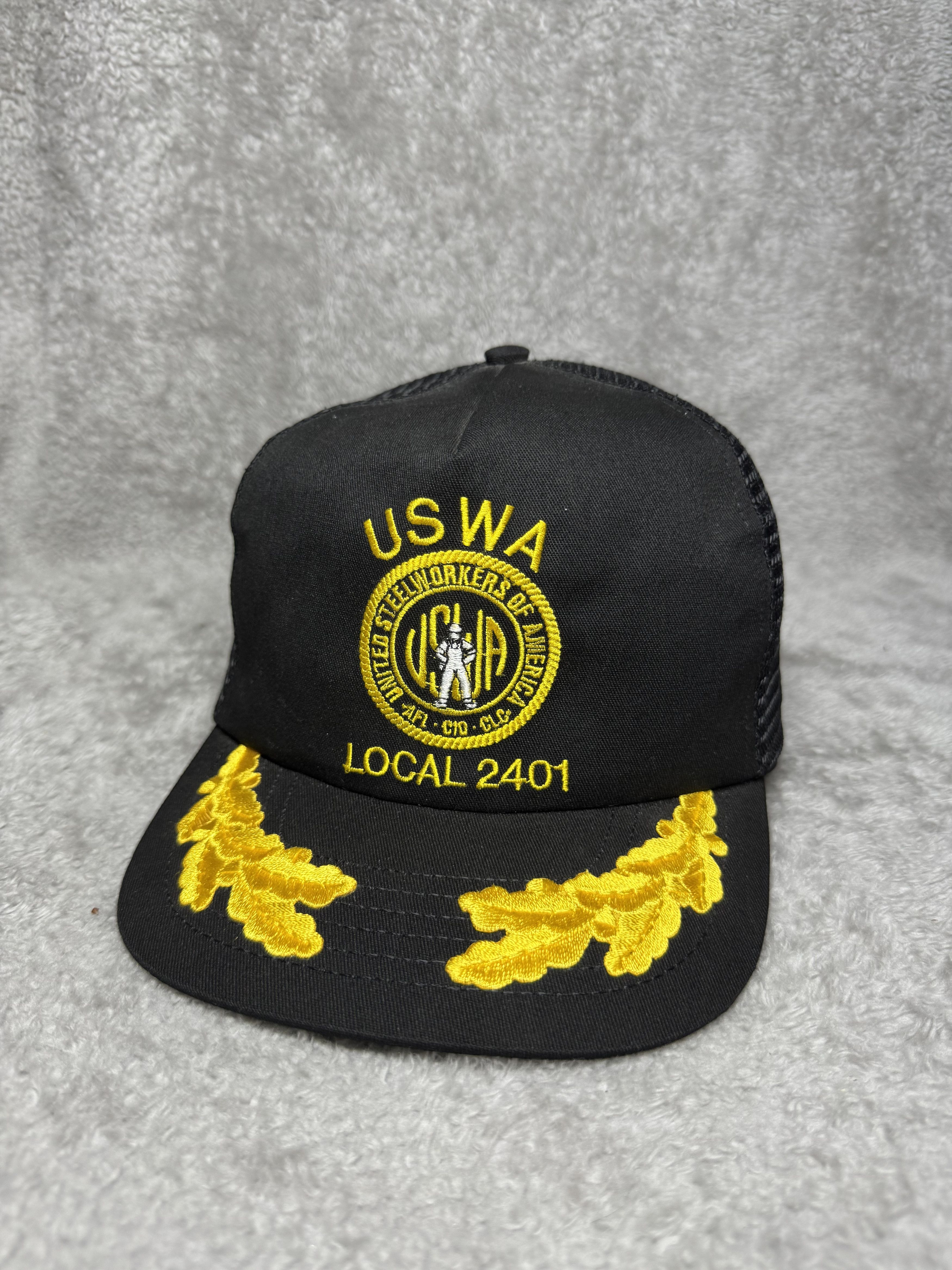 Other United Steelworkers Union USWA Local 2401 Trucker Hat Size ONE SIZE - 1 Thumbnail