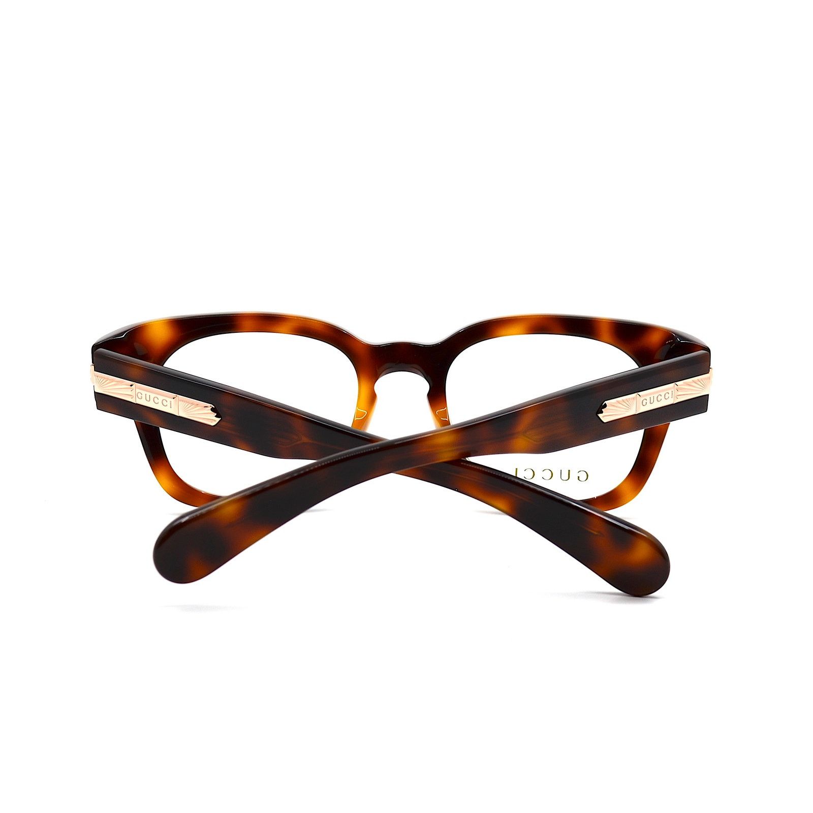 Gucci NEW GUCCI GG1518O 002 HAVANA AUTHENTIC EYEGLASSES FRAME Size ONE SIZE - 9 Thumbnail