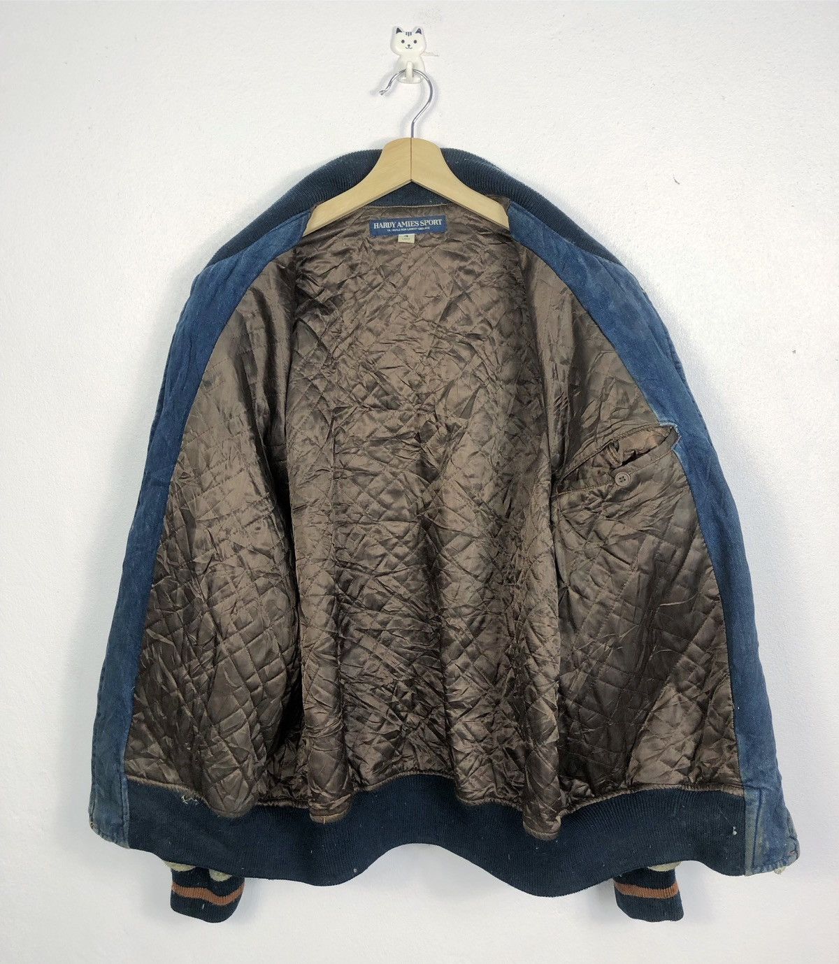 Hardy Amies × Vintage Rare Vintage Hardy Amies London Bombers Jacket Size US XL / EU 56 / 4 - 10 Thumbnail
