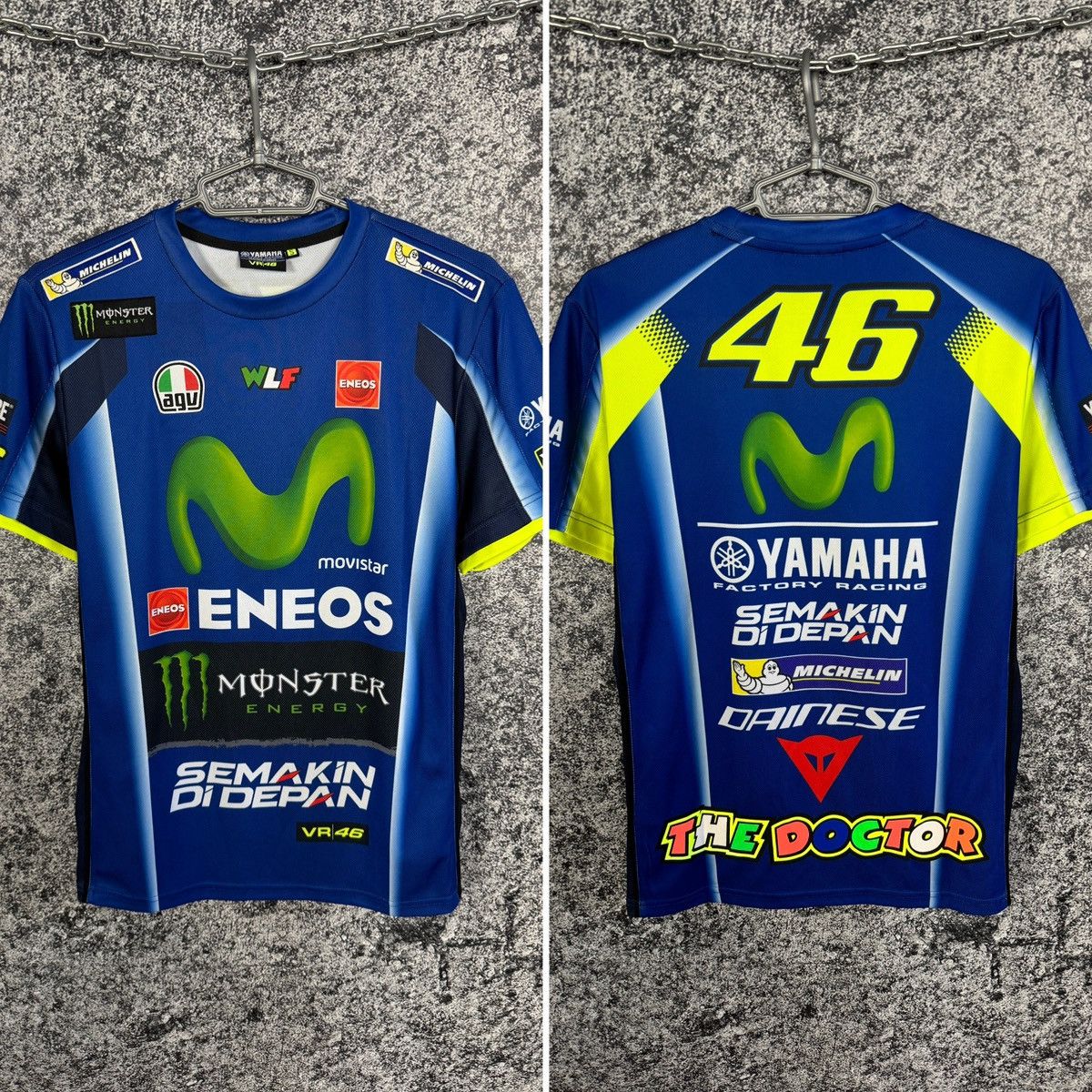 Yamaha Yamaha Racing VR46 T-Shirt The Doctor Monster Energy Size S Size US S / EU 44-46 / 1 - 1 Thumbnail