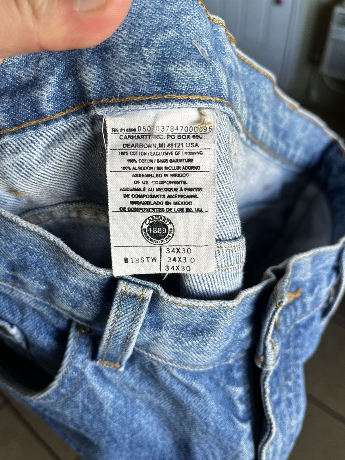Carhartt × Vintage Vintage carhartt pants Size US 34 / EU 50 - 4 Thumbnail