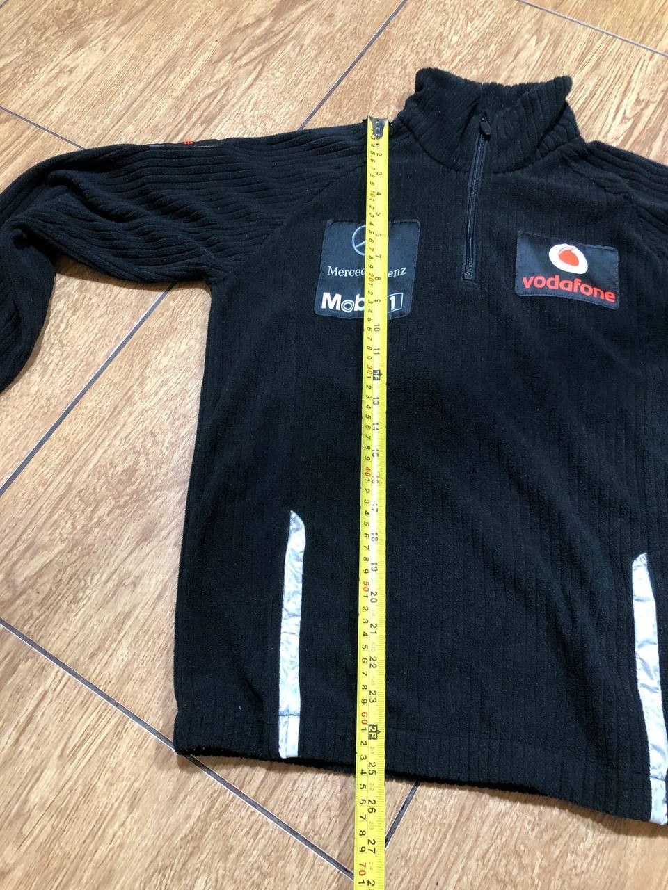 Mercedes-Benz Y2K Sweatshirt black McLaren Mercedez-Benz logo vintage \ Size US S / EU 44-46 / 1 - 12 Thumbnail