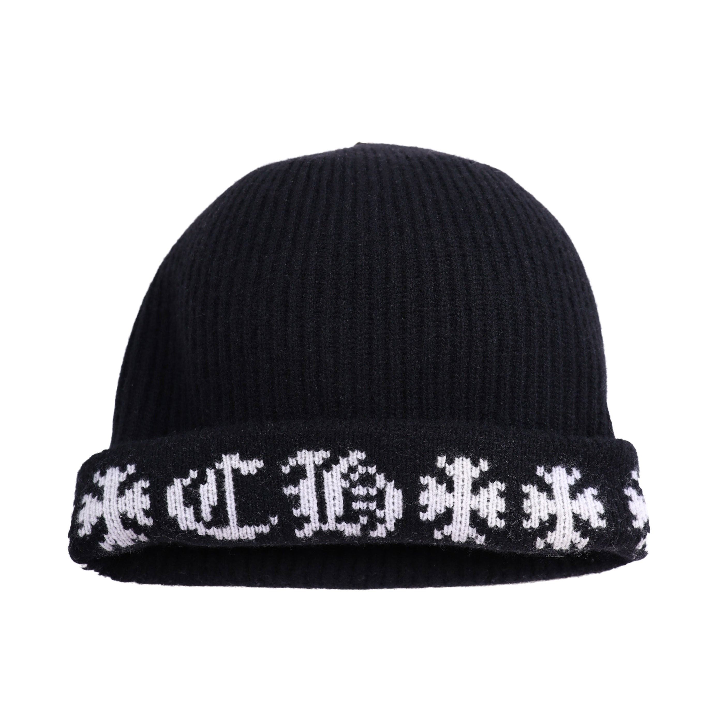 Chrome Hearts CH Big Daddy Cashmere Beanie Size ONE SIZE - 1 Thumbnail