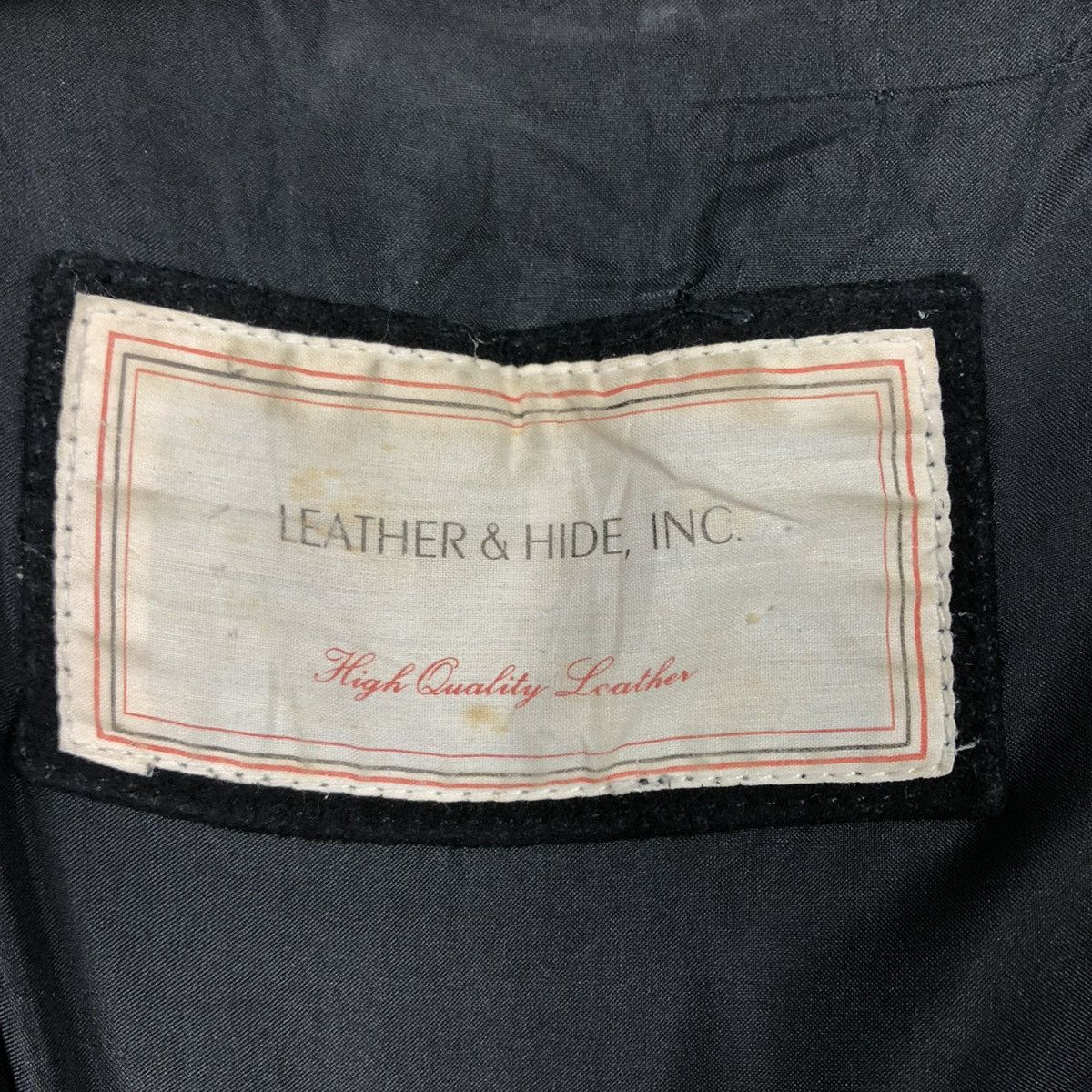 Japanese Brand 🔥VINTAGE LEATHER JACKET DOUBLE BREAST LEATHER & HIDE Size US L / EU 52-54 / 3 - 16 Thumbnail