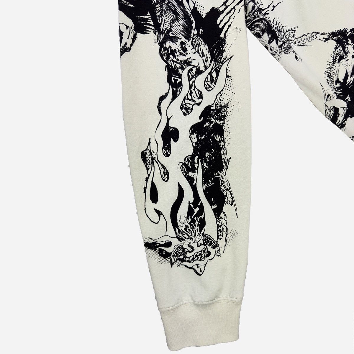 Givenchy Givenchy Gothic Oversized Jersey Hoodie Size US S / EU 44-46 / 1 - 6 Thumbnail