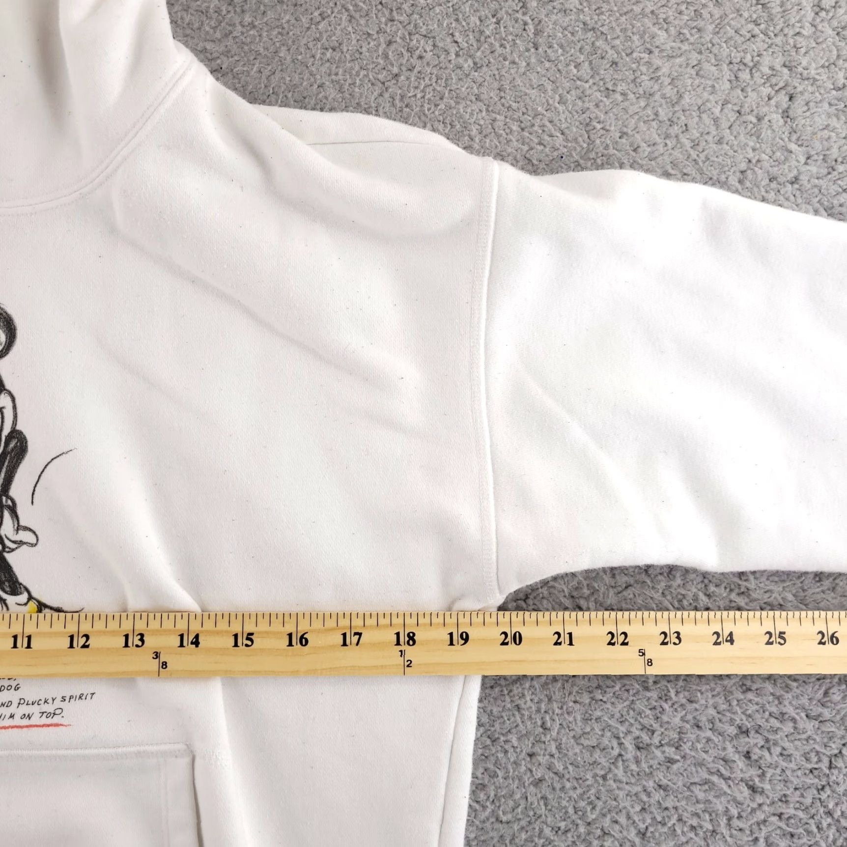 Uniqlo Uniqlo Mickey Hoodie Womens Small White Disney Sweatshirt Graphic Size S / US 4 / IT 40 - 7 Thumbnail