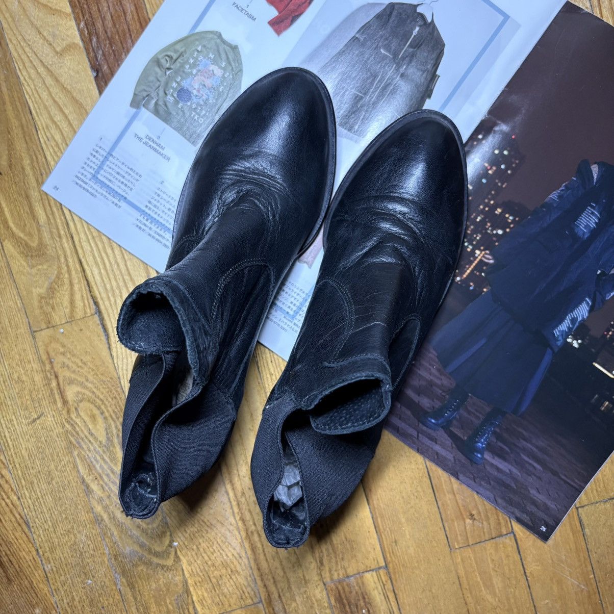 Buffalo London Buffalo London Boots Vintage Leather Avant Garde 38 EU Y2k Size US 8 / IT 38 - 10 Thumbnail