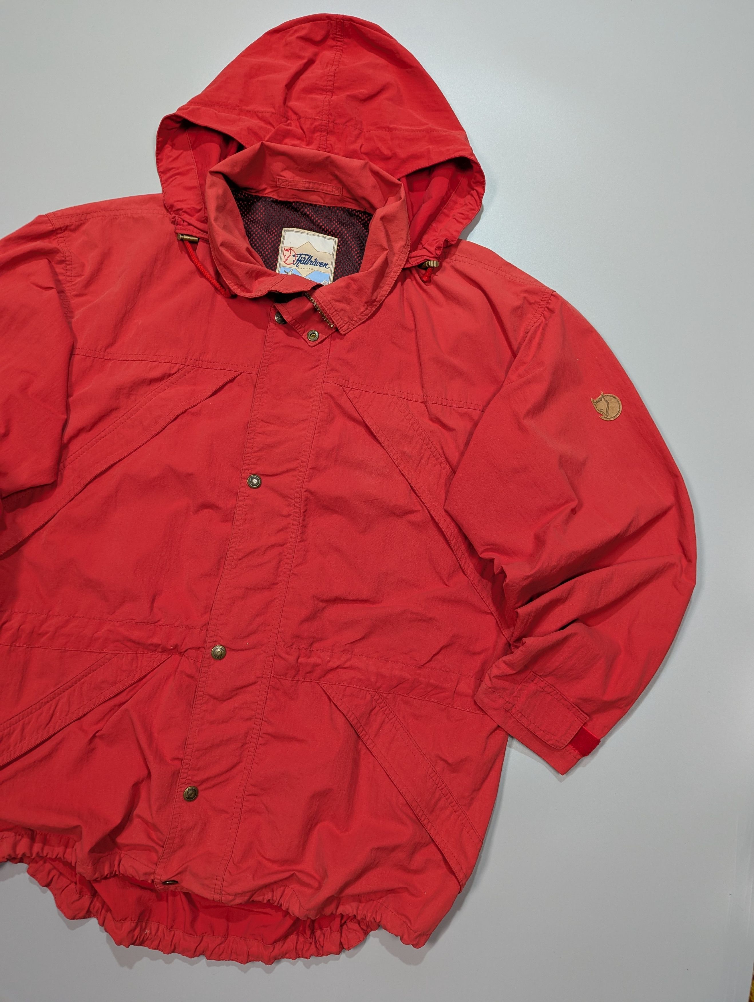 Fjallraven × Vintage Fjallraven Unique Rare Vintage 80s Casual Red Men's Jacket Size US L / EU 52-54 / 3 - 4 Thumbnail